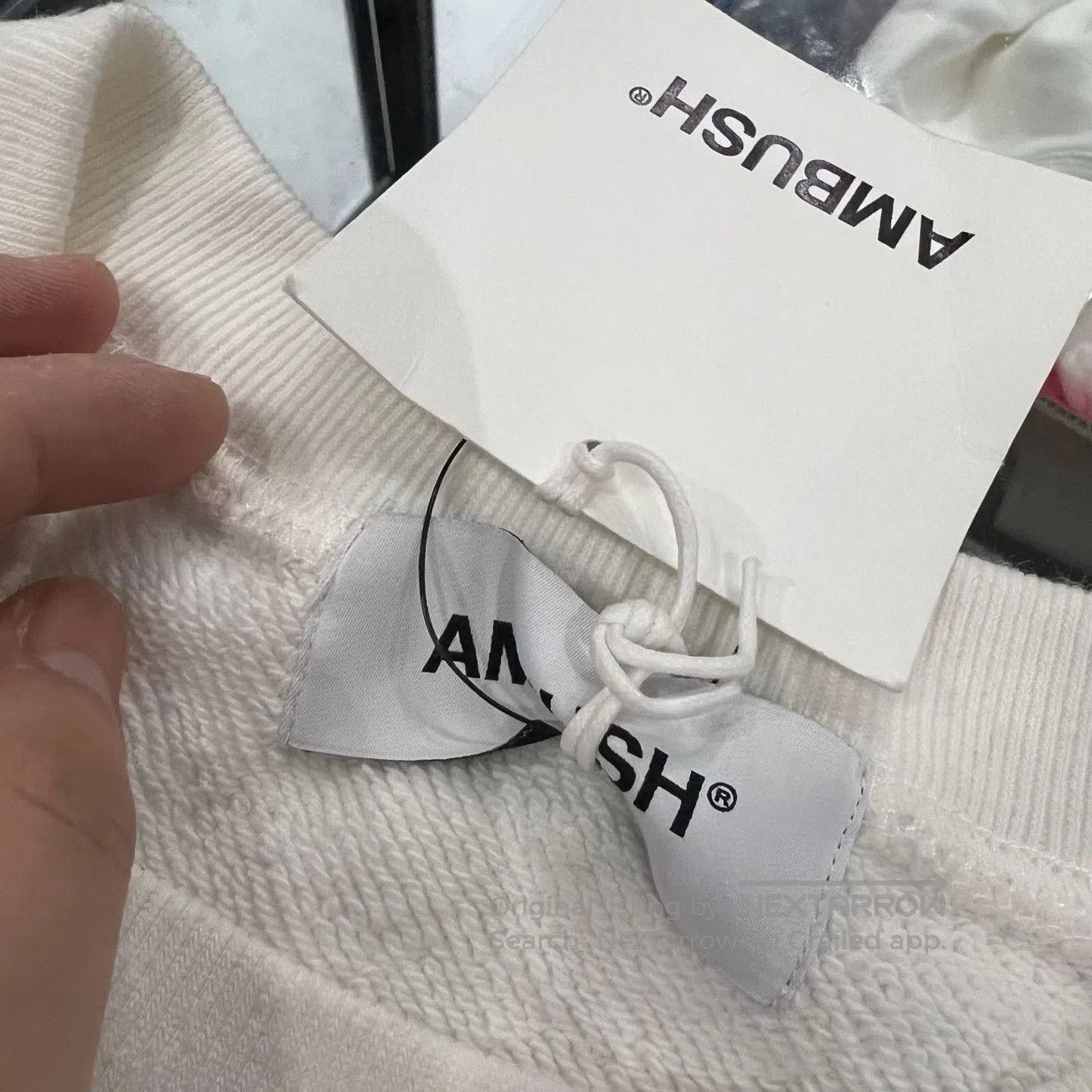 Ambush Design AMBUSH FW21 Logo Print Sweatshirt. Size L / US 10 / IT 46 - 4 Thumbnail