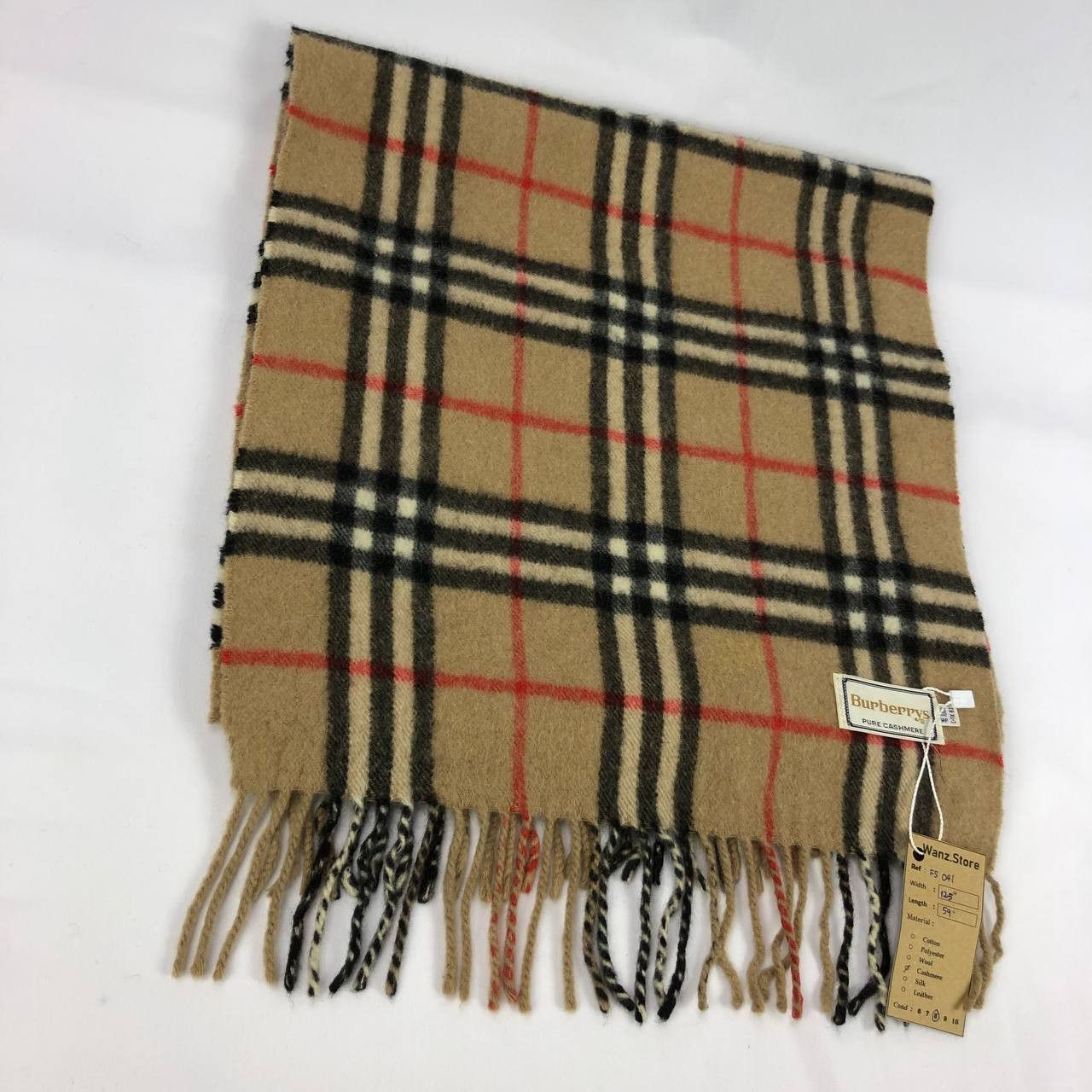 Burberry Burberry Scarf / Muffler / Neckwear FS041 Size ONE SIZE - 8 Thumbnail