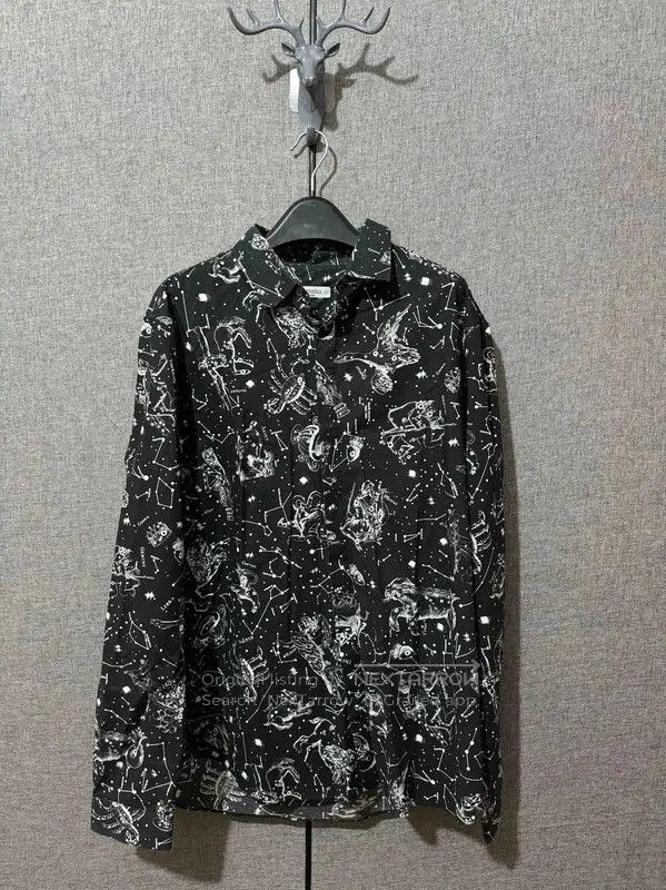 Valentino Black Cotton Printed Logo Shirt .