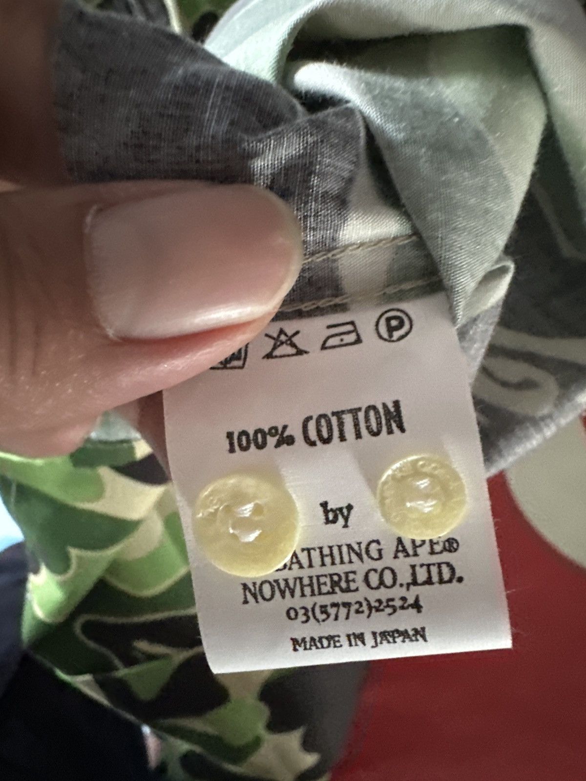 Bape Bape shirt Size US M / EU 48-50 / 2 - 4 Thumbnail
