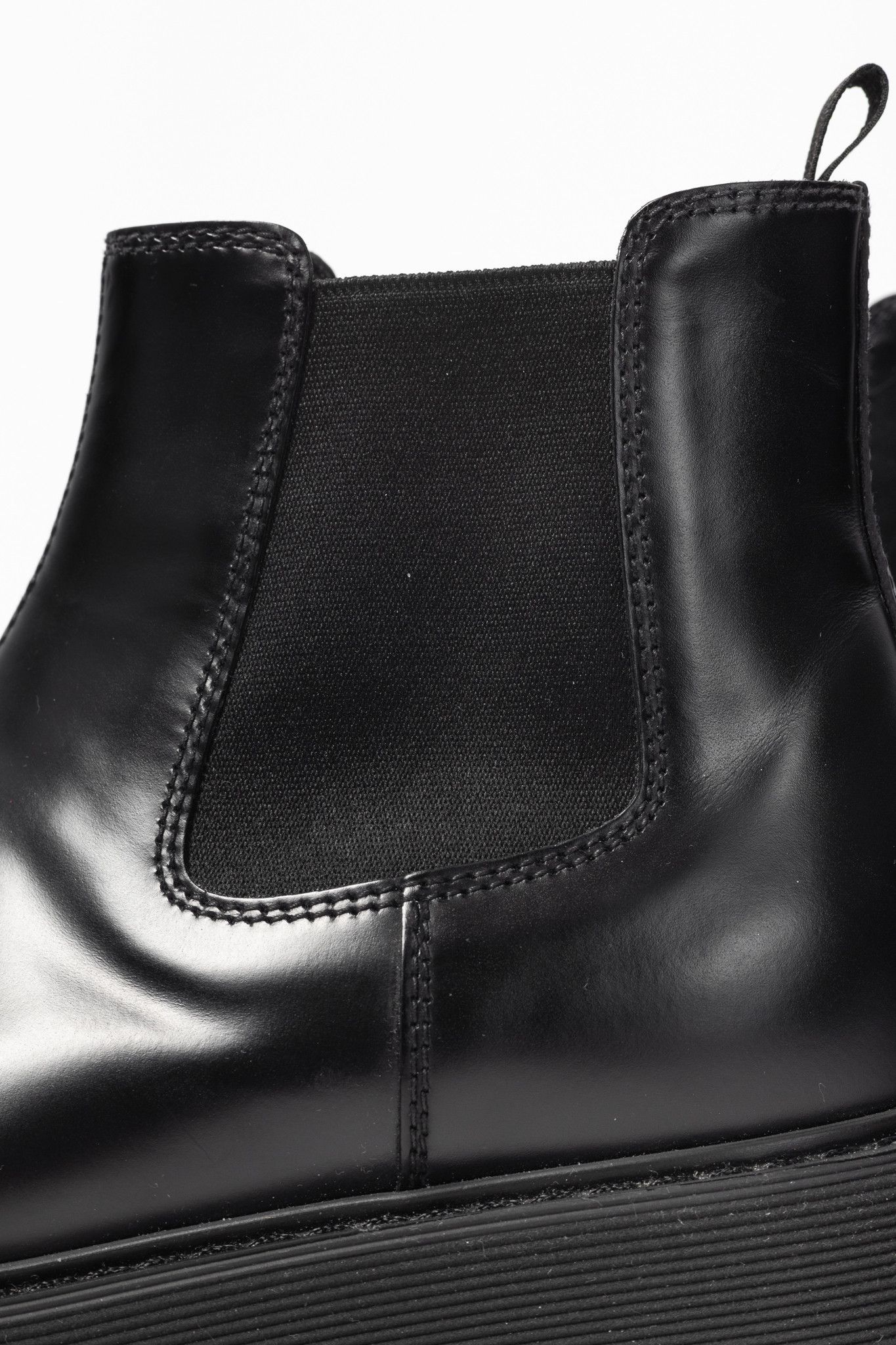 Prada Prada Black Leather Chelsea Ankle Boots Size US 9 / EU 42 - 7 Thumbnail