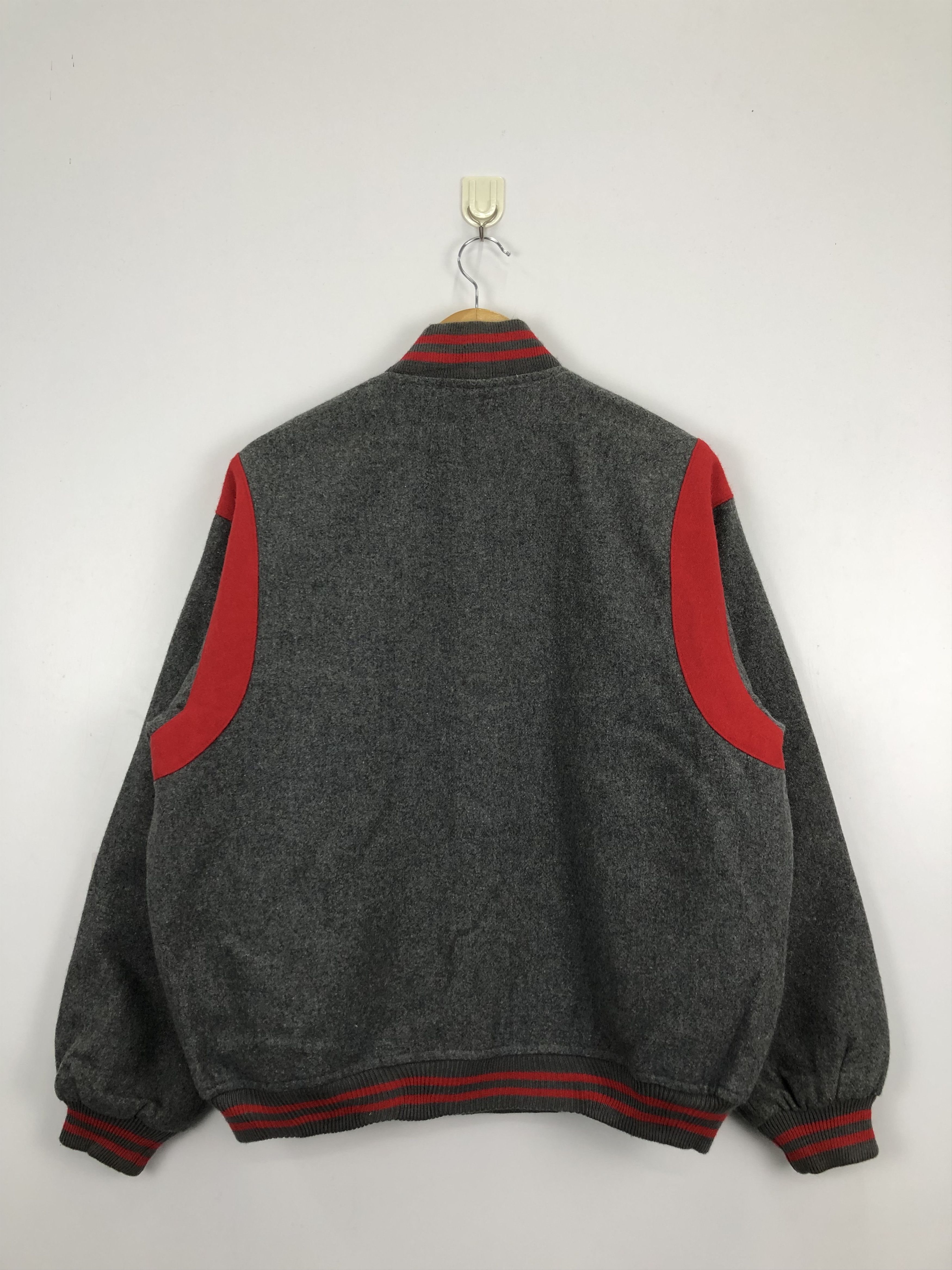 Japanese Brand Vintage 80s Kearney House Wool Varsity Jacket V0304 Size US L / EU 52-54 / 3 - 3 Thumbnail