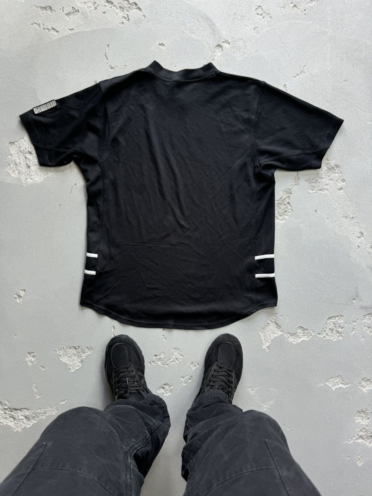 Nike × Vintage Nike Vintage Jersey T Shirt Soccer Center Swoosh Logo Tee L Size US L / EU 52-54 / 3 - 2 Thumbnail