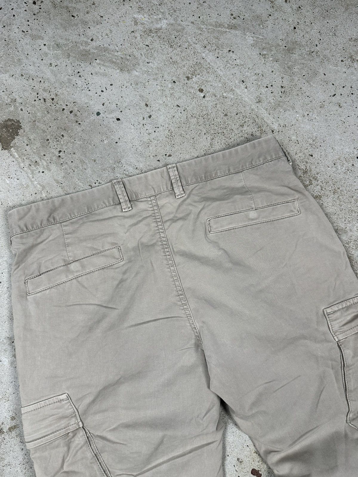 Massimo Osti × Stone Island Stone Island Beige Cargo Pants Type SK Size US 32 / EU 48 - 21 Thumbnail