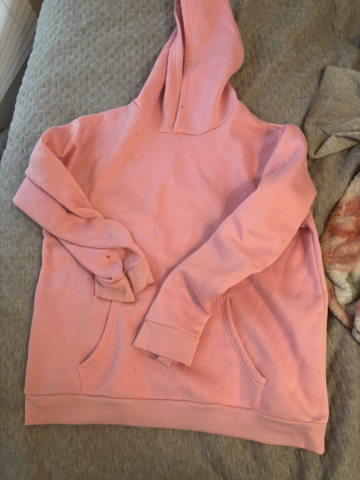 Other Plain pink hoodie Size XL / US 12-14 / IT 48-50 - 1 Thumbnail