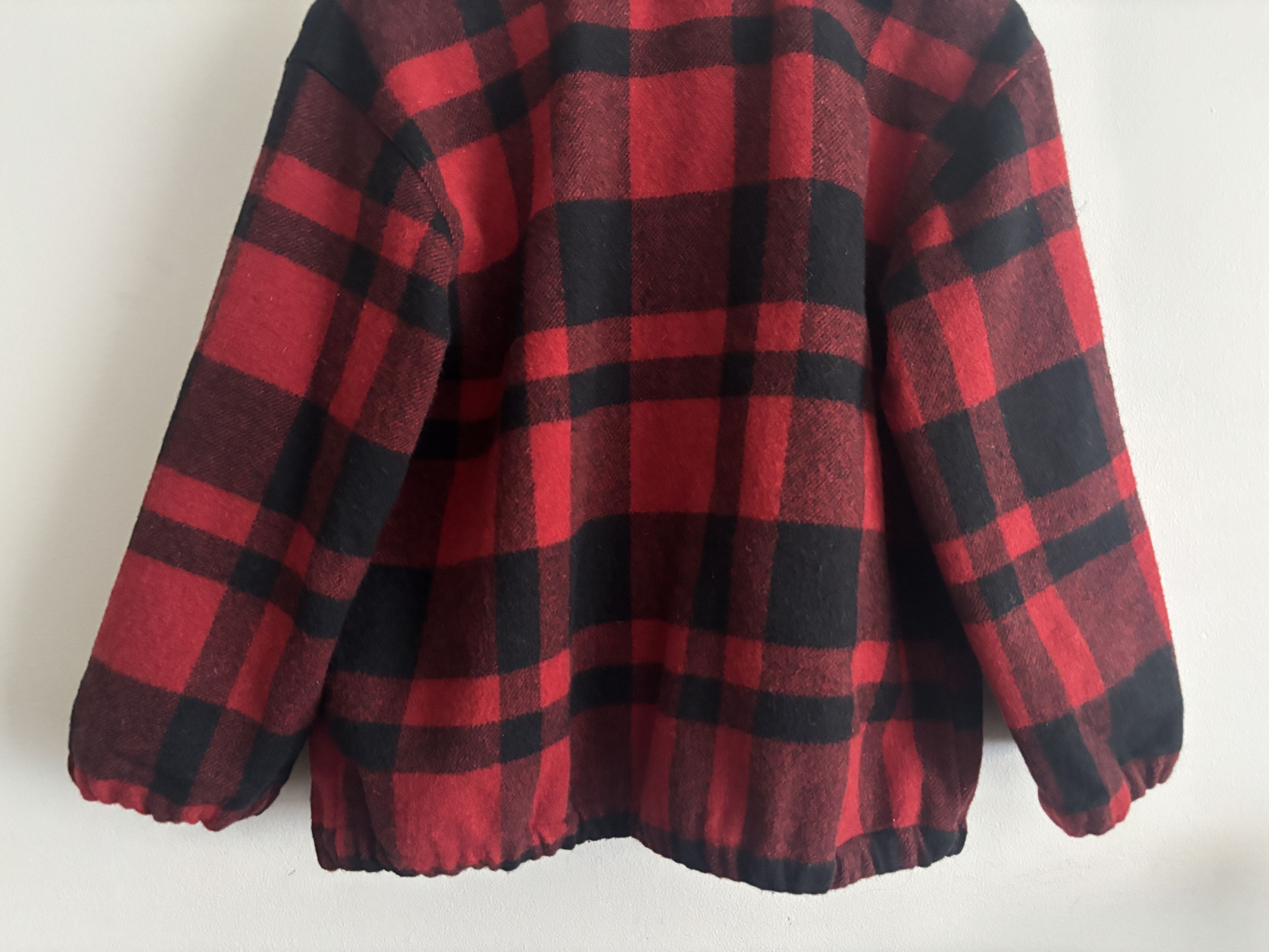 Polo Ralph Lauren Vintage miUSA Buffalo Plaid Wool Zip Jacket - Small Size US S / EU 44-46 / 1 - 11 Thumbnail