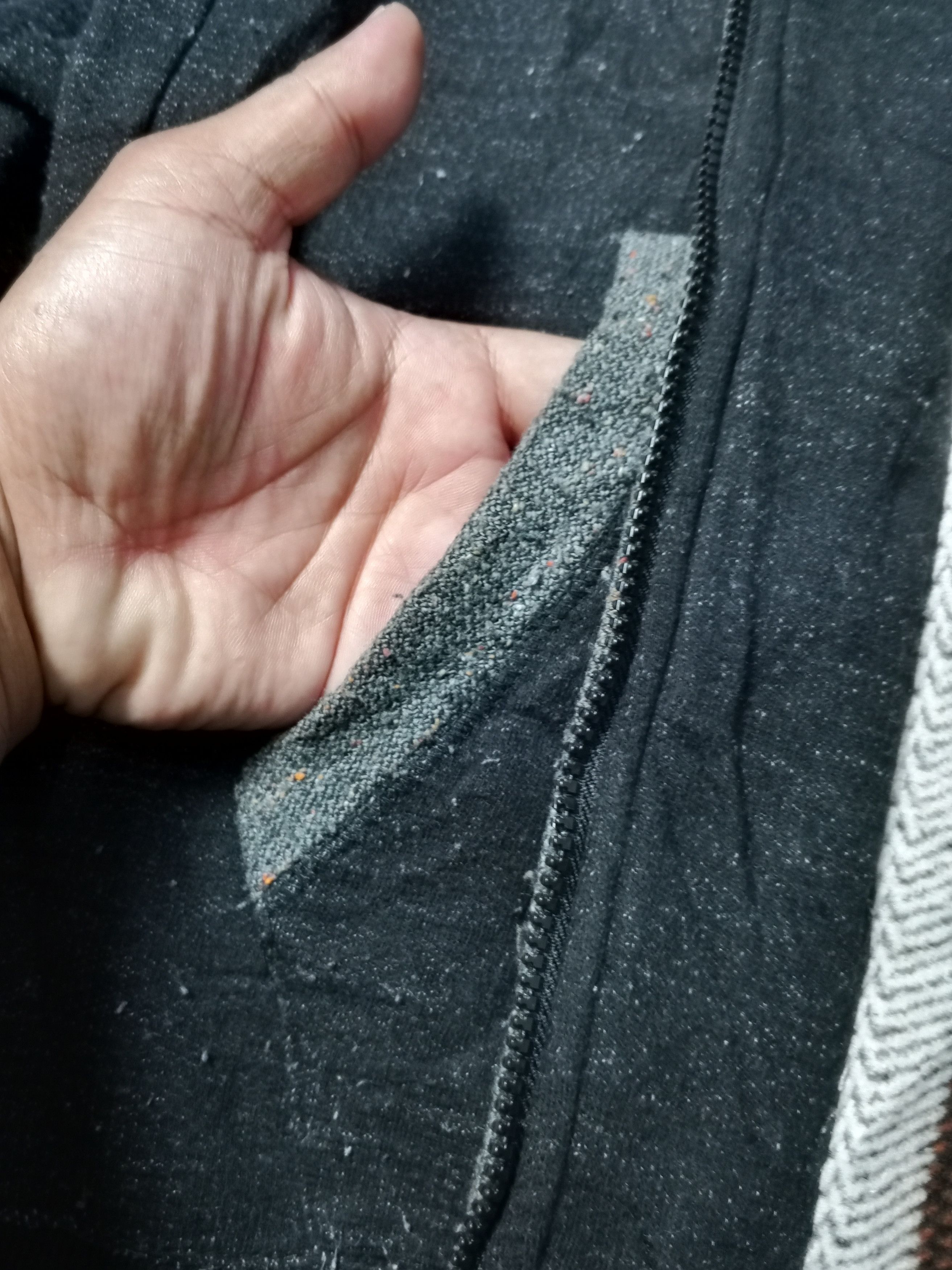 Japanese Brand Double Layer Wool Fullzip Hoodie Asian Japan Style Size US L / EU 52-54 / 3 - 6 Thumbnail