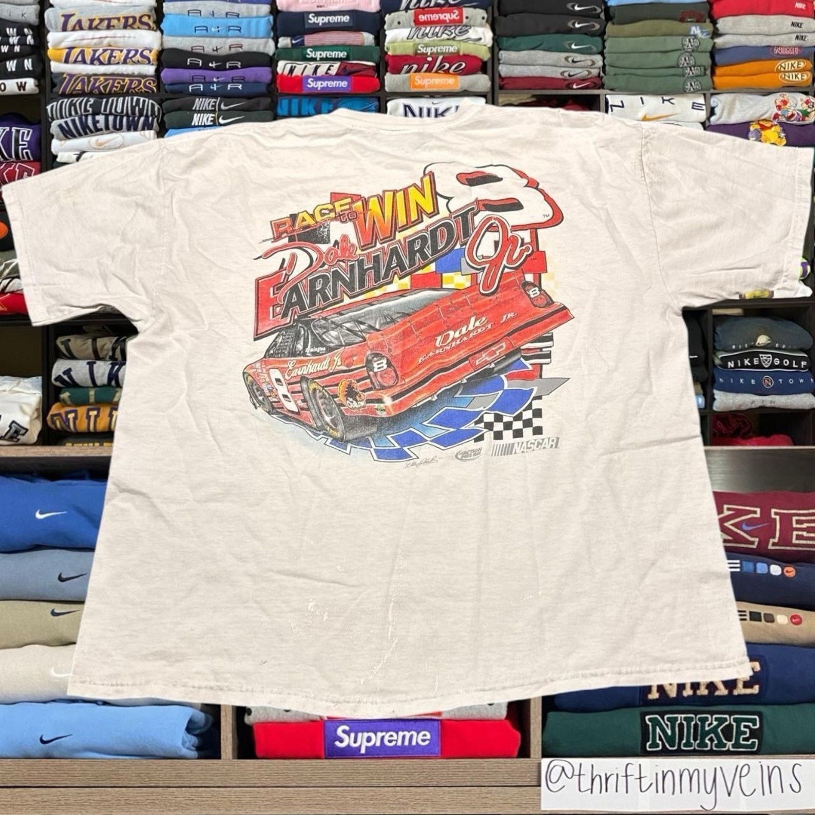 NASCAR Vintage 90s Nascar Sweater/Shirt Size US L / EU 52-54 / 3 - 2 Thumbnail
