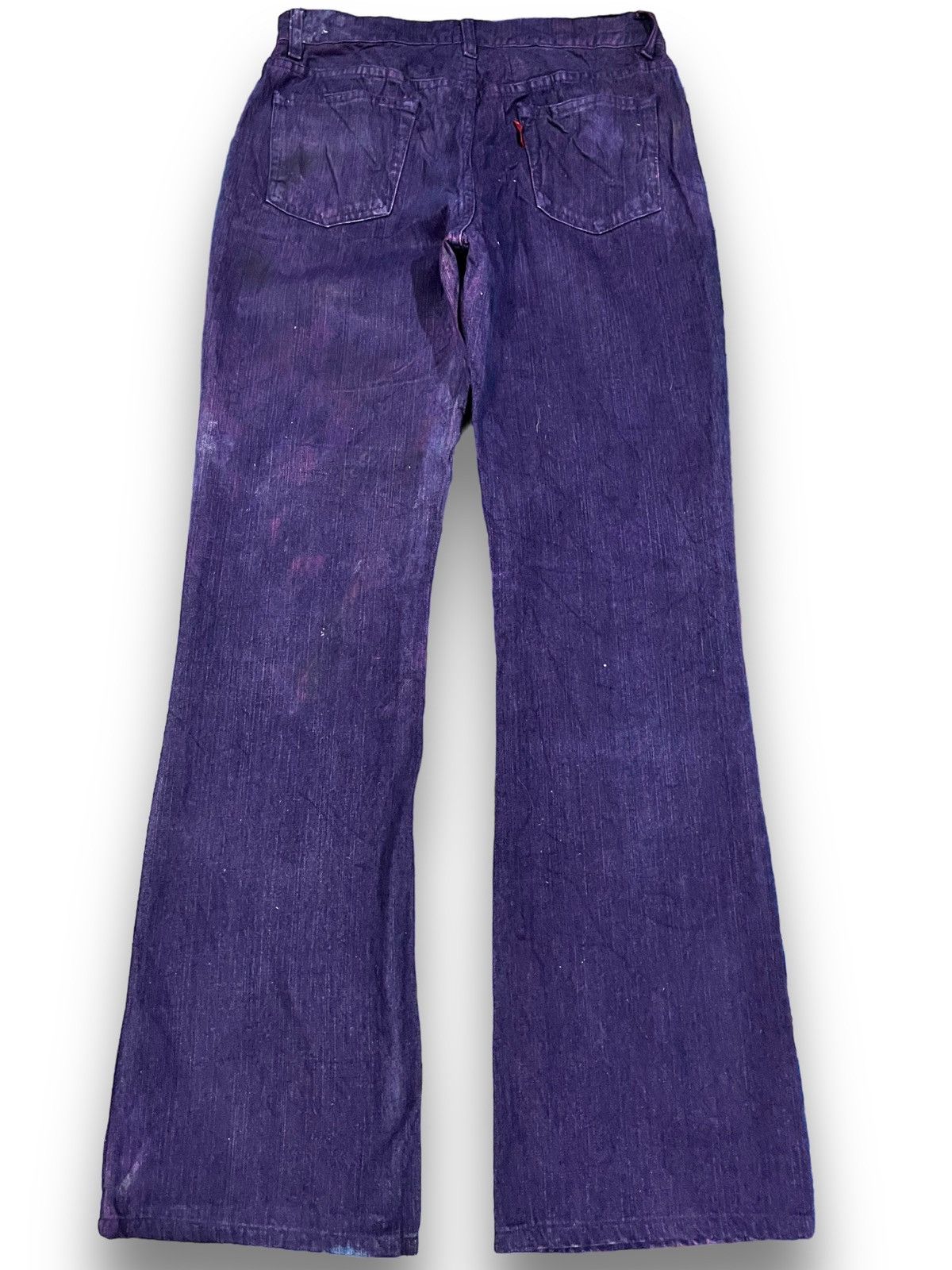 14th Addiction × MAJESTIC FILATURES × Majestic Vintage Majestic Legion Flare Denim Size US 29 - 5 Thumbnail