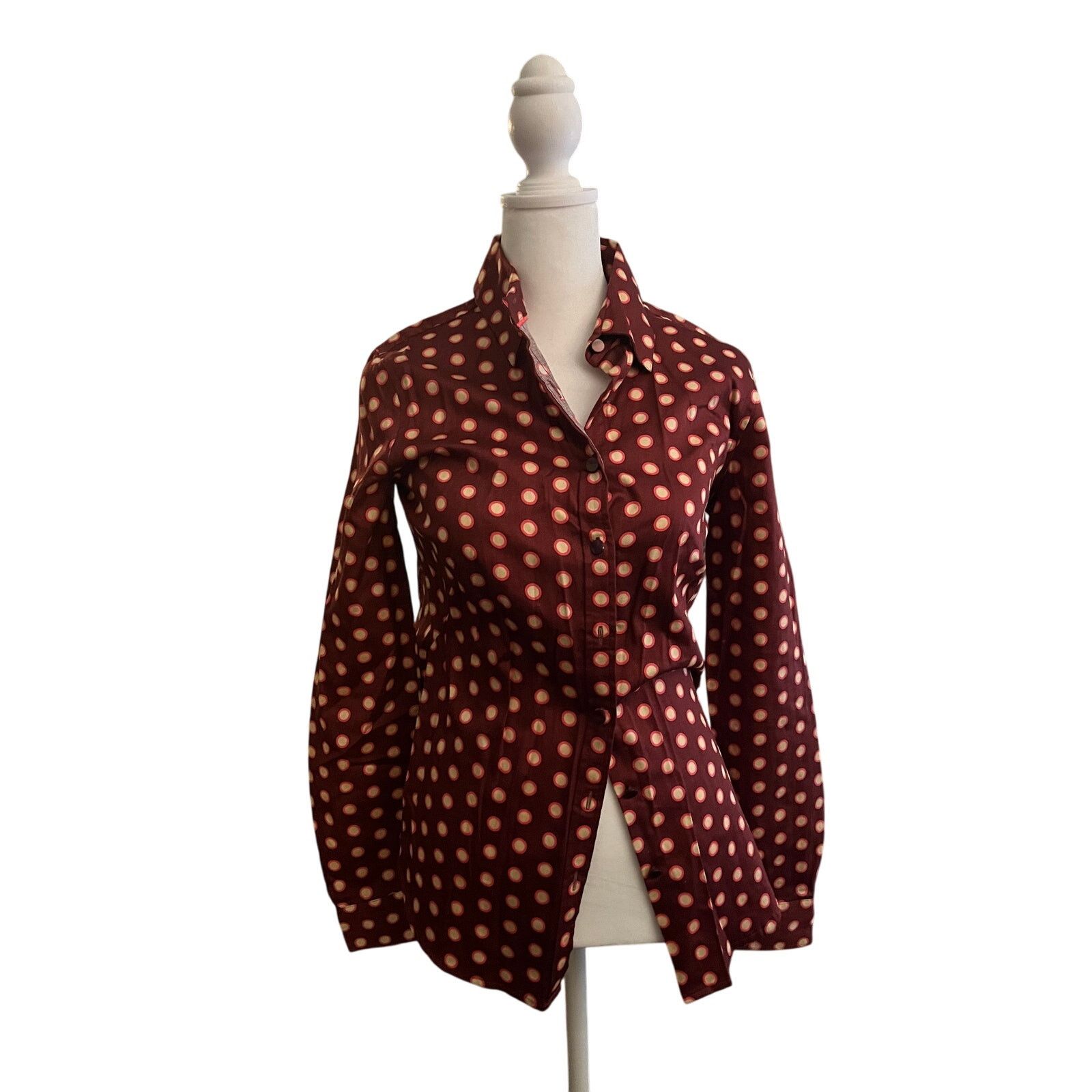 Van Heusen NWT Van Hesusen Shirt- Vintage look Size XS / US 0-2 / IT 36-38 - 1 Thumbnail