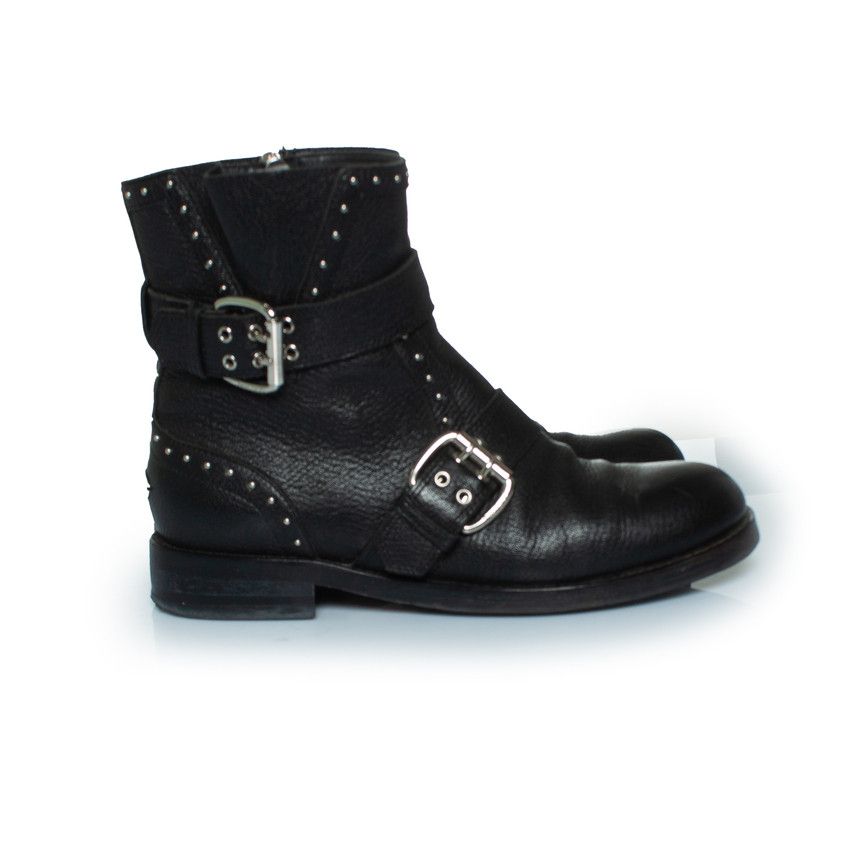 Jimmy Choo Jimmy Choo, Blyss leather ankle boots with studs Size US 6 / IT 36 - 4 Thumbnail