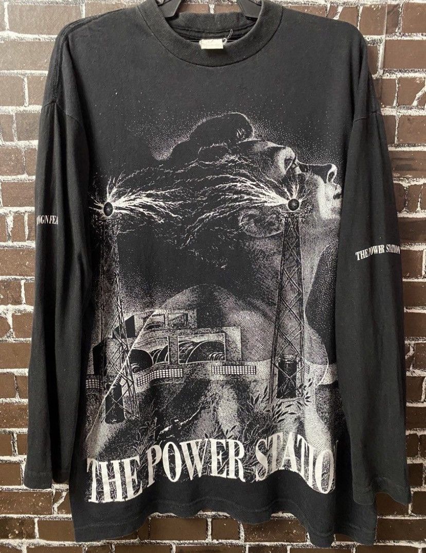 Band Tees Vintage band the power station 90s Size US XL / EU 56 / 4 - 1 Thumbnail