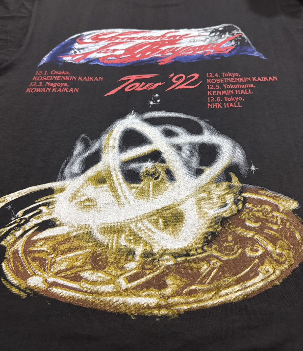 Band Tees × Vintage Vintage 90’s Blind Guardian Somewhere Far Beyond Japan Tour Size US L / EU 52-54 / 3 - 4 Thumbnail