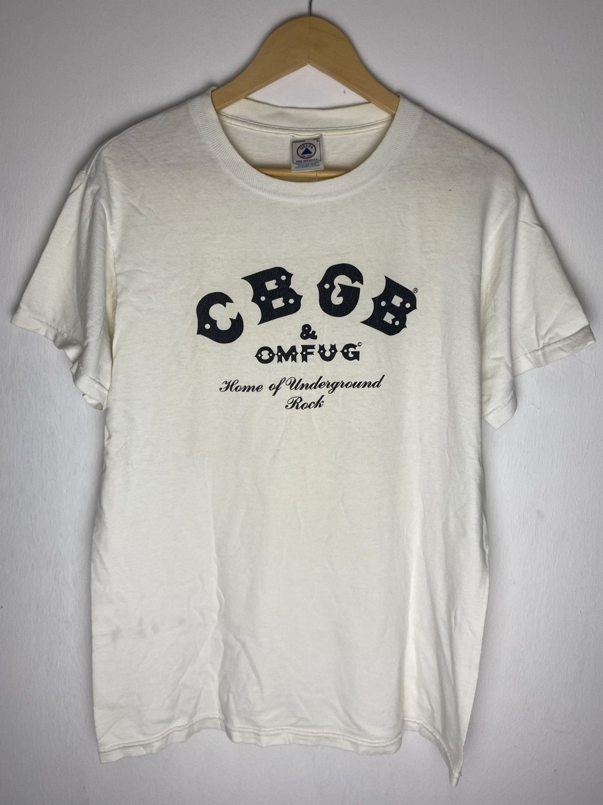 Band Tees Rare Vintage 90s CBGB & OMFUG (Punk) tee Size US M / EU 48-50 / 2 - 3 Thumbnail