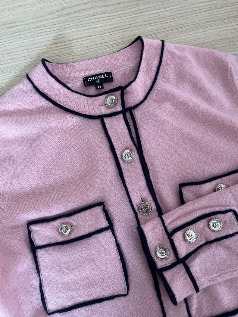 Chanel Chanel 21s pink cartoon cardigan coat Size XS / US 0-2 / IT 36-38 - 4 Thumbnail