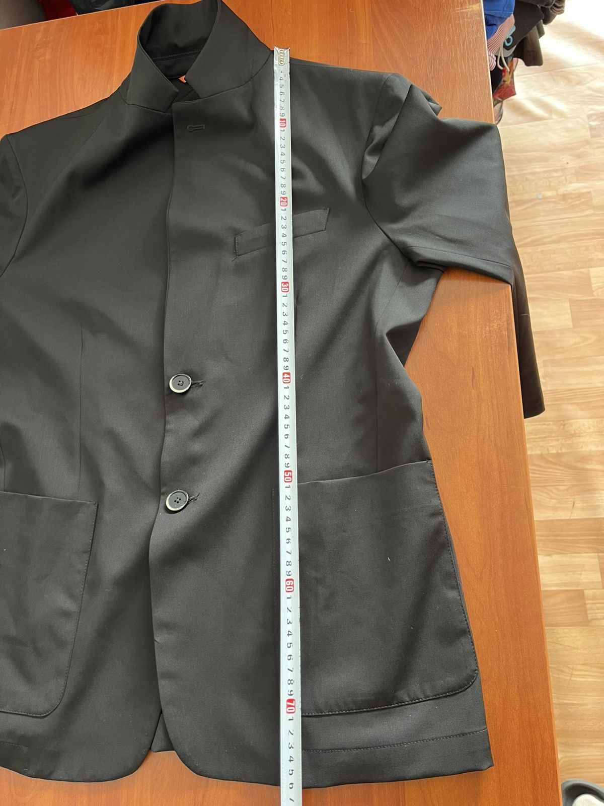 Barena Venezia BARENA VENEZIA BLACK CLASSIC MENS WOOL BLAZER JACKET SIZE 50 Size 50R - 16 Thumbnail