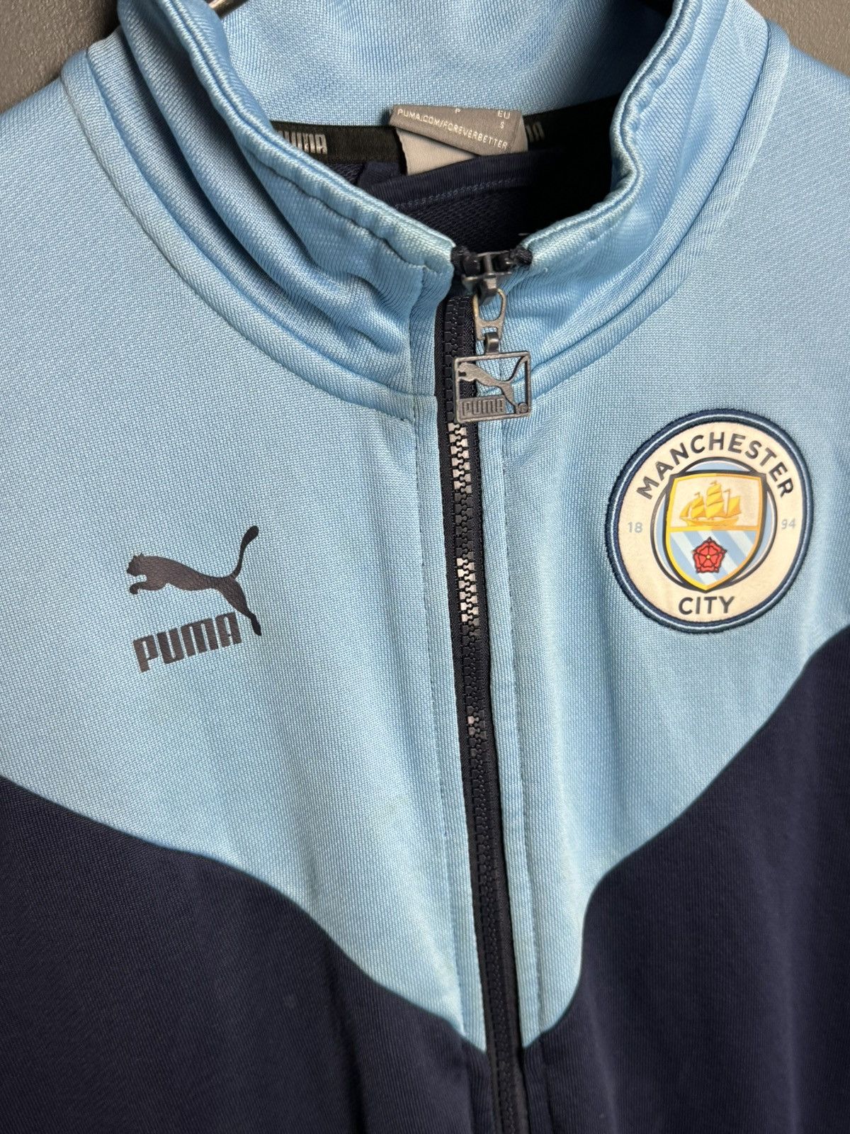 Puma Manchester City Training Football Jacket Size US S / EU 44-46 / 1 - 3 Thumbnail