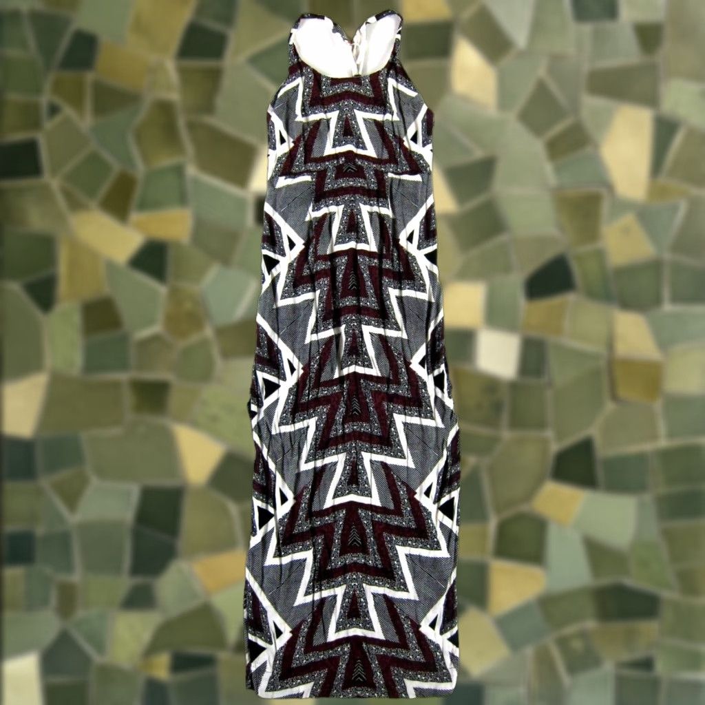 Free People Free People Geometric Maxi Tank Dress 4 Size S / US 4 / IT 40 - 1 Thumbnail