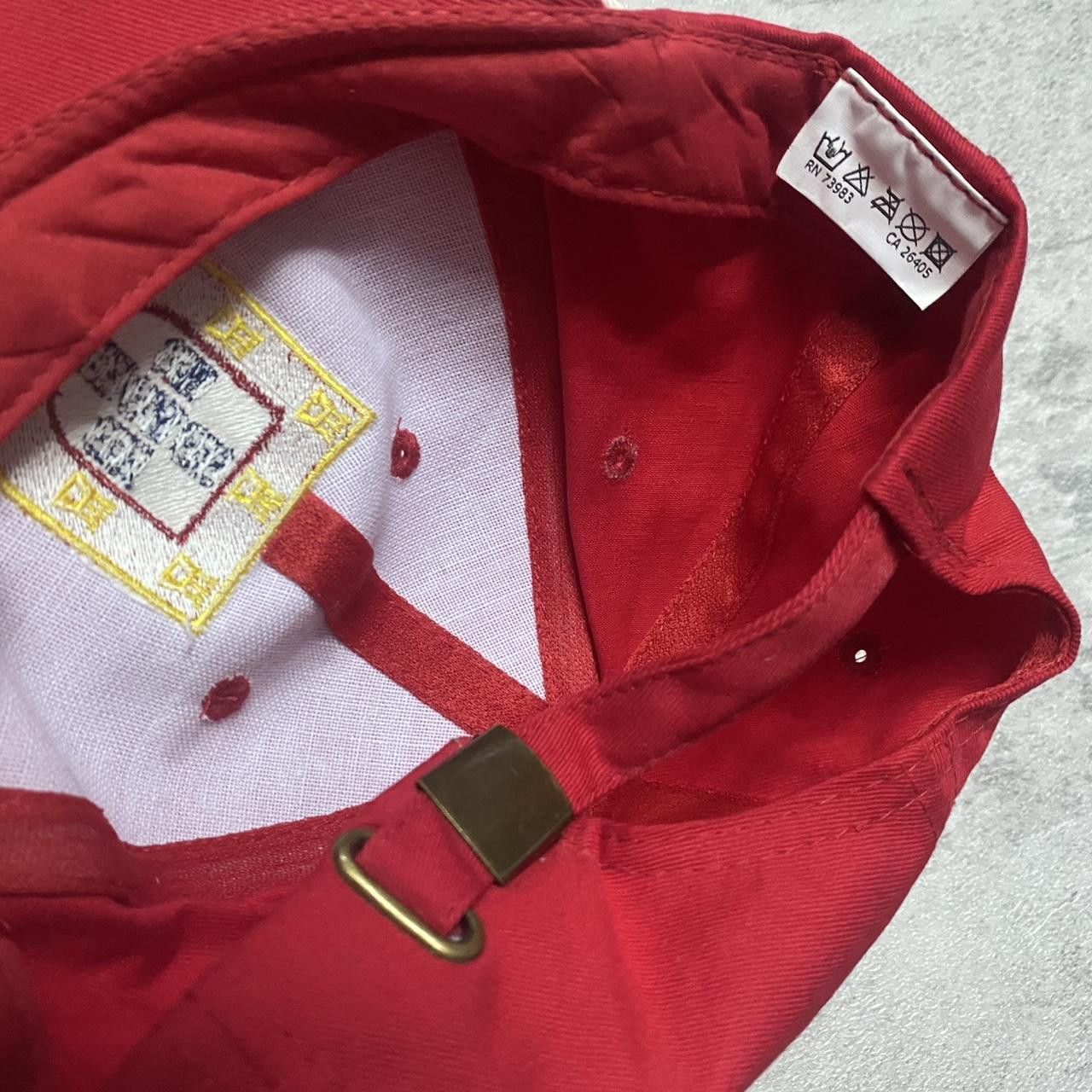 Other Red Portugal cap with embroidered logo #football Size ONE SIZE - 3 Thumbnail