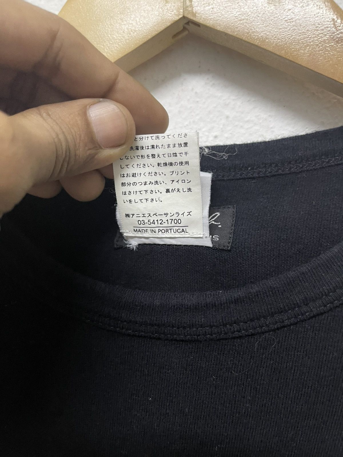 Designer × Vintage × agnes b. 90s AGNES B LONG SLEEVE TSHIRT SPELL OUT MADE IN PORTUGAL Size M / US 6-8 / IT 42-44 - 10 Thumbnail