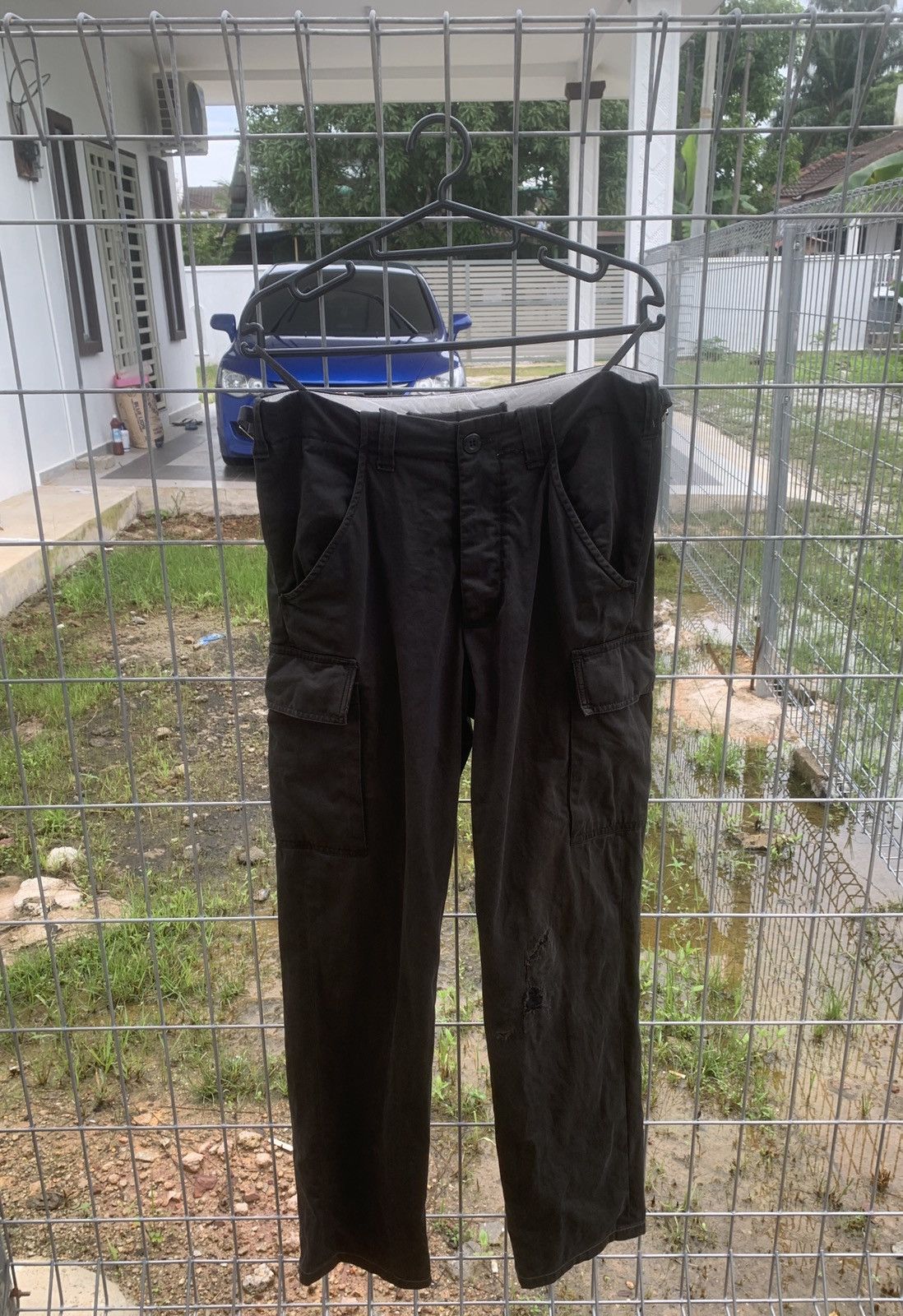 Helmut Lang × Vintage 1996 Helmut Lang cargo pants Size US 32 / EU 48 - 1 Thumbnail