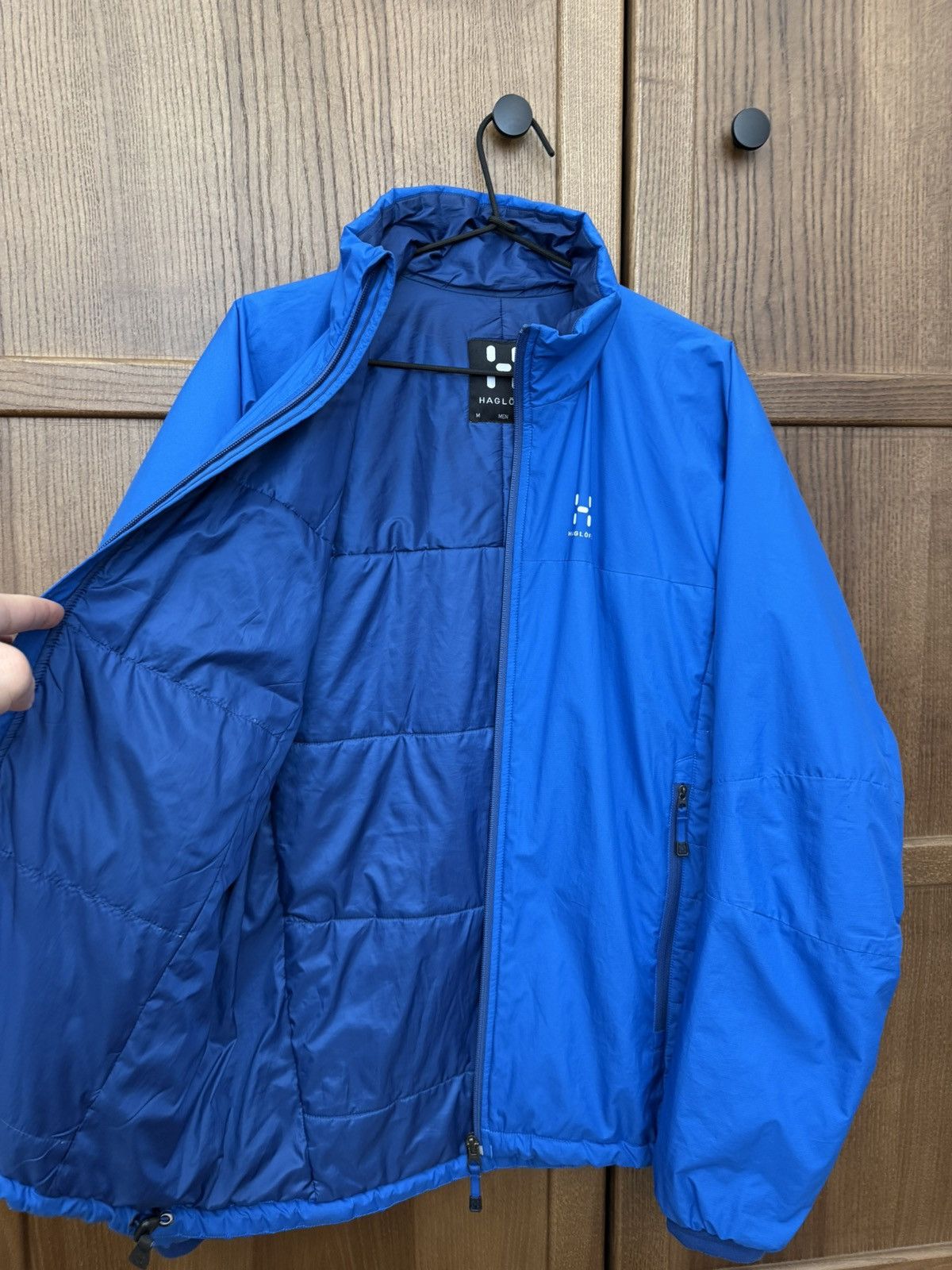 Haglofs Haglofs Barrier II Blue Outdoor Light Jacket Men's Size M Size US M / EU 48-50 / 2 - 7 Thumbnail