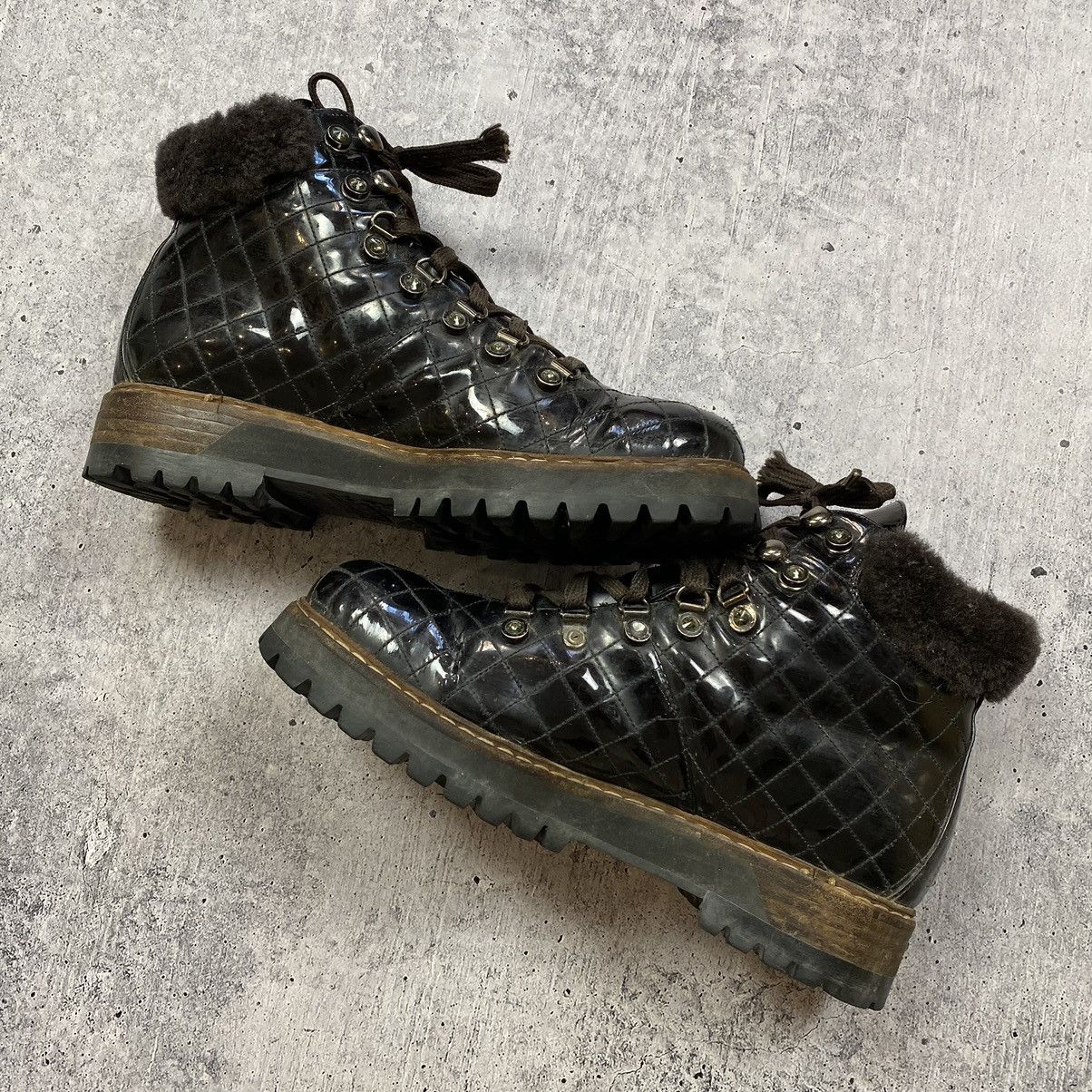 Le Silla Le Silla St. Moritz Leather Snow Boots Brown Size US 8 / IT 38 - 2 Thumbnail