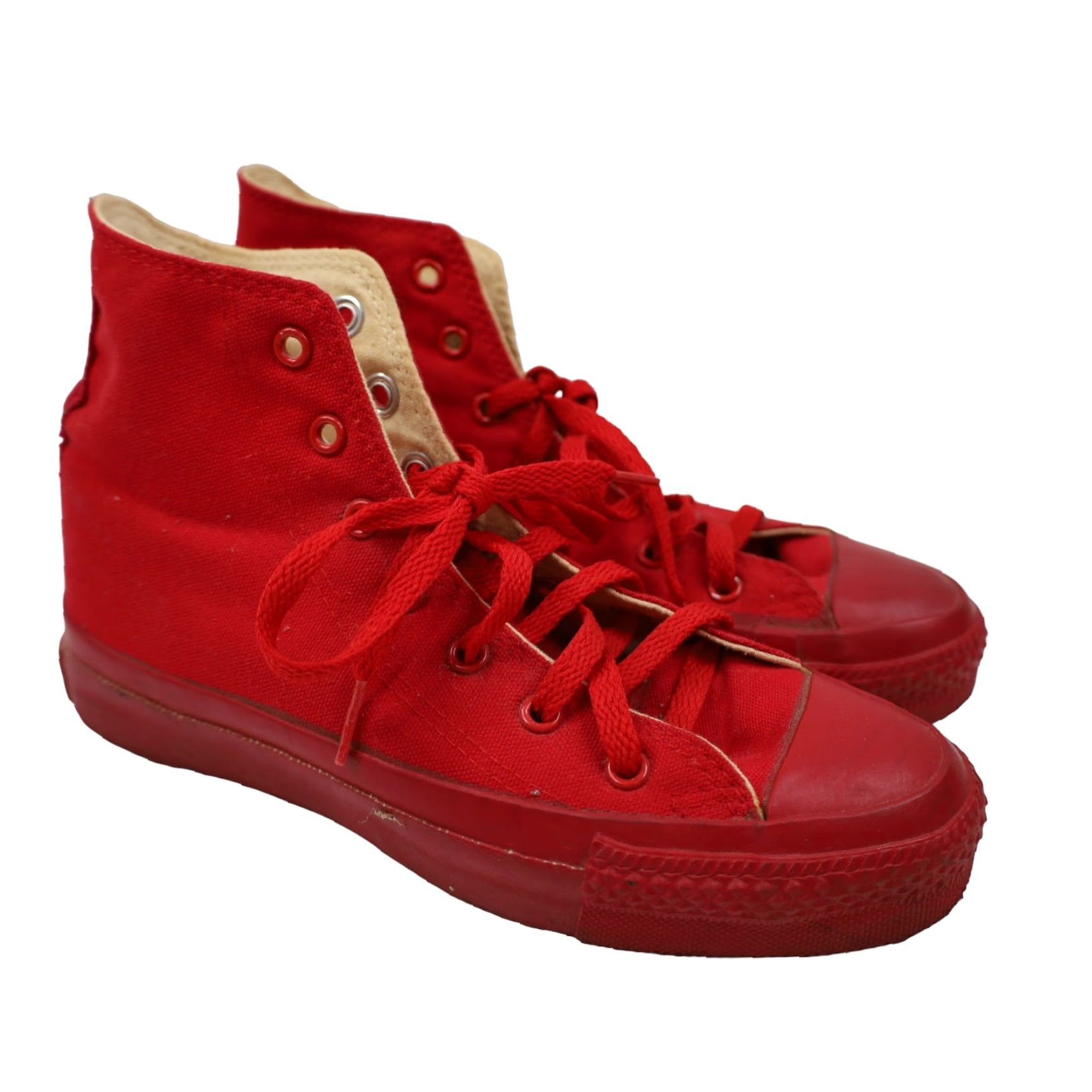 Converse VINTAGE Converse Chuck Traylor USA Made Sneakers Red Sneaker Men USA 4 Womens 6 Red Size US 5 / EU 37 - 2 Thumbnail