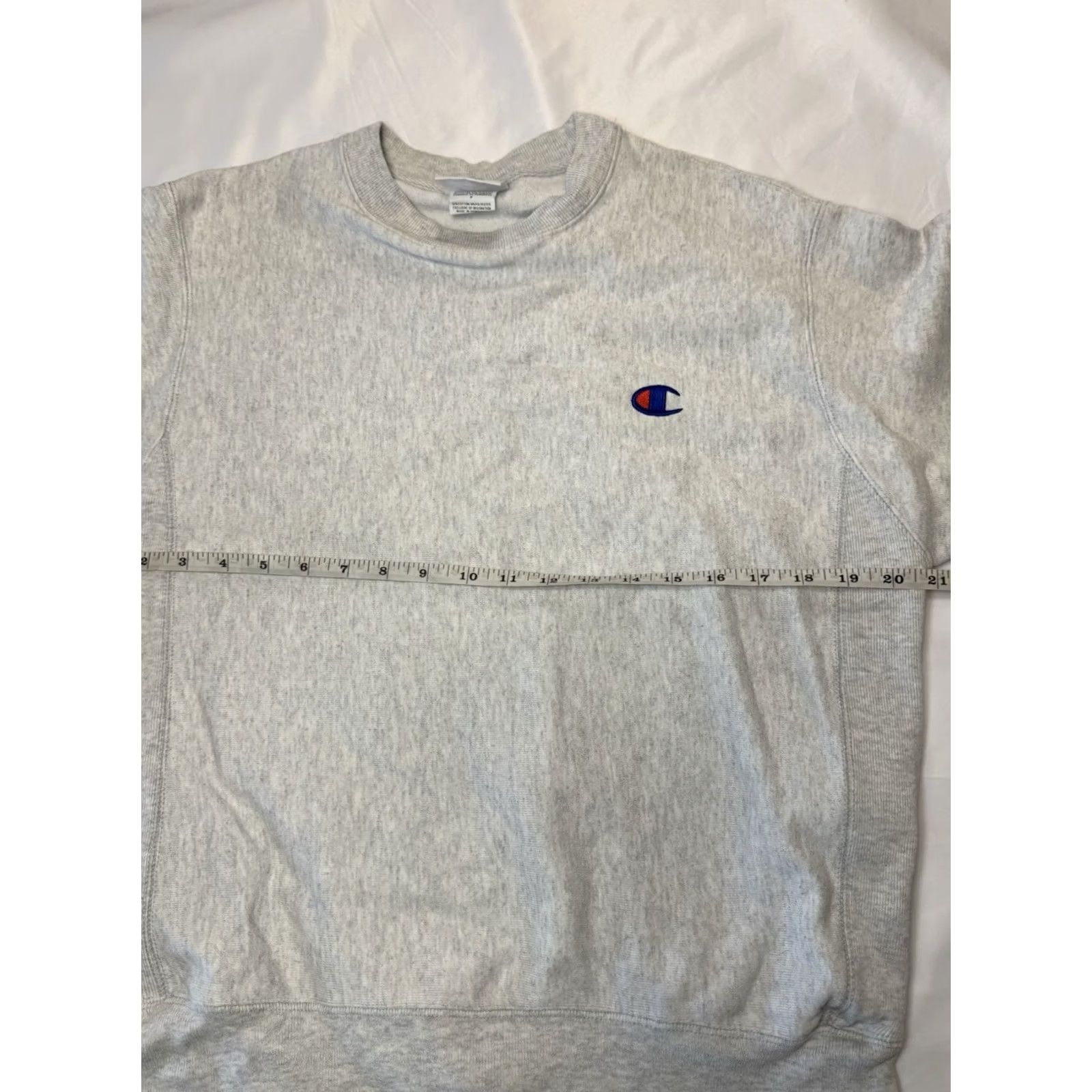 Champion Champion Reverse Weave Pullover Crewneck Sweatshirt Mens Small Gray Reversible 90s Gym Training Regular Fit Sweatshirt Size US S / EU 44-46 / 1 - 5 Thumbnail