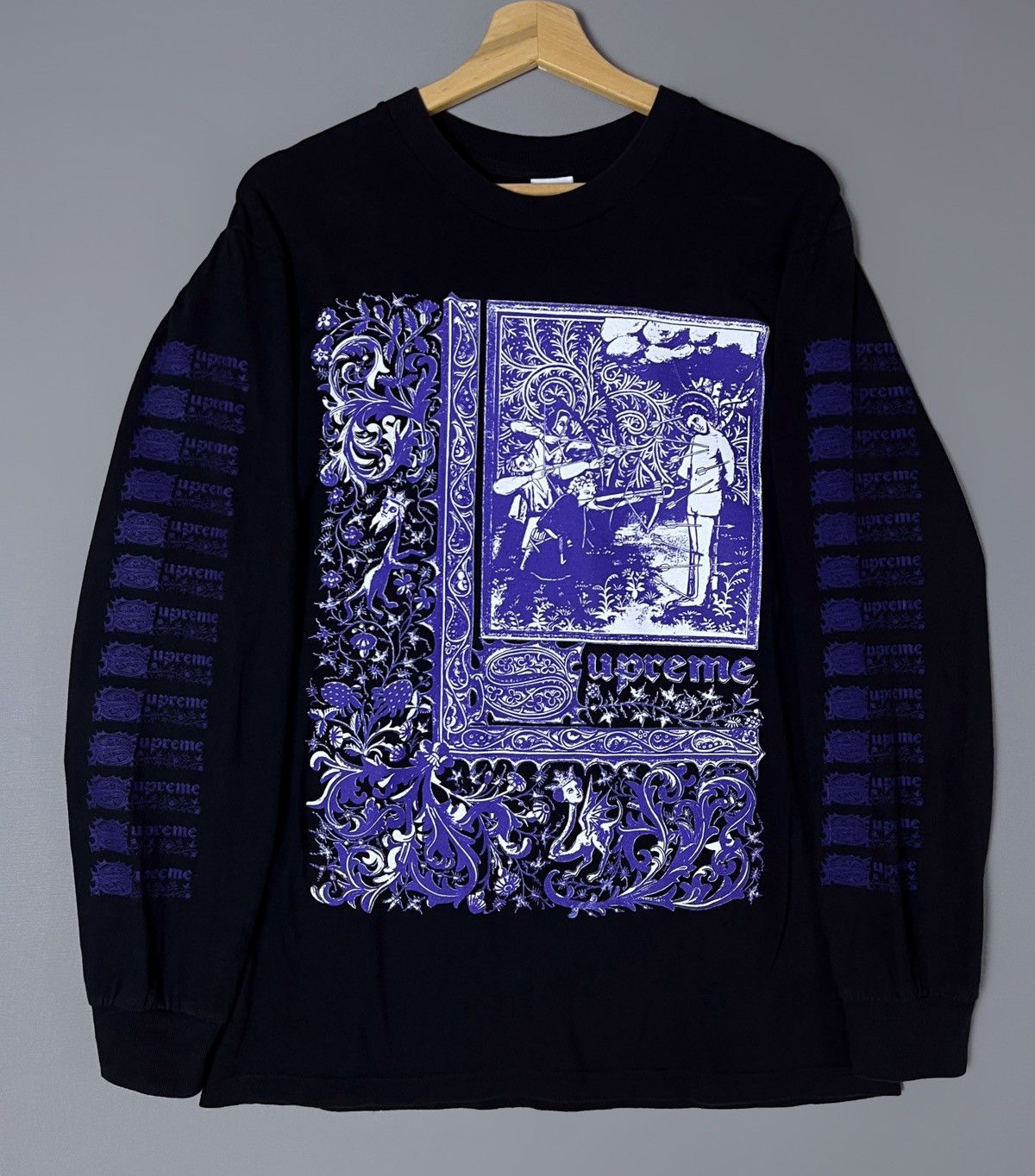 Supreme Saint Sebastian Supreme S Tee Supreme Saint Sebastian L/S