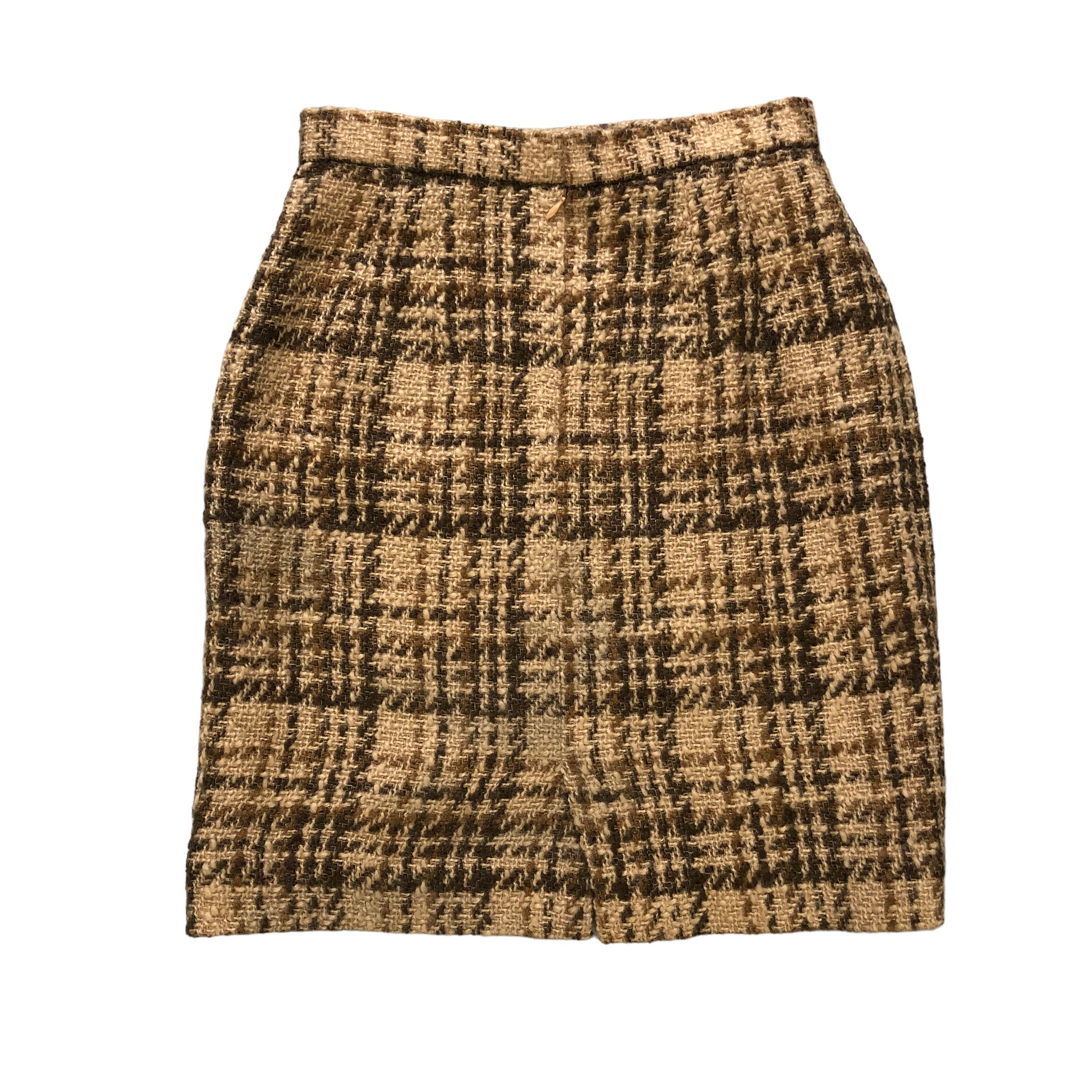 Balenciaga BALENCIAGA WOOL TARTAN SKIRTS #7292-126 Size 26" / US 2 / IT 38 - 7 Thumbnail