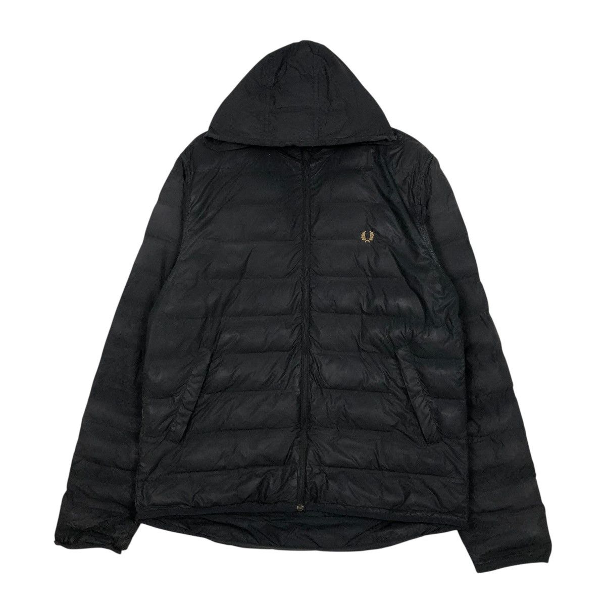 Fred Perry 🔥VINTAGE ZUPPER PUFFER JACKET QUILTED FRED PERRY Size US M / EU 48-50 / 2 - 3 Thumbnail