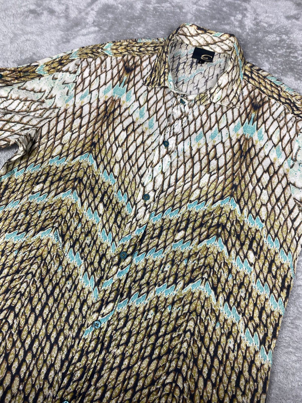 Just Cavalli Just Cavalli Snake Skin Design Size US L / EU 52-54 / 3 - 10 Thumbnail
