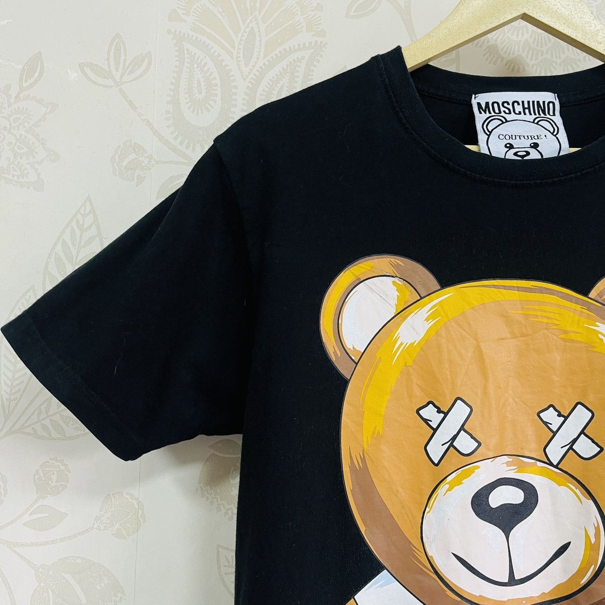 Moschino Moschino Couture Golden Bear Love TShirt Size M Size US M / EU 48-50 / 2 - 5 Thumbnail