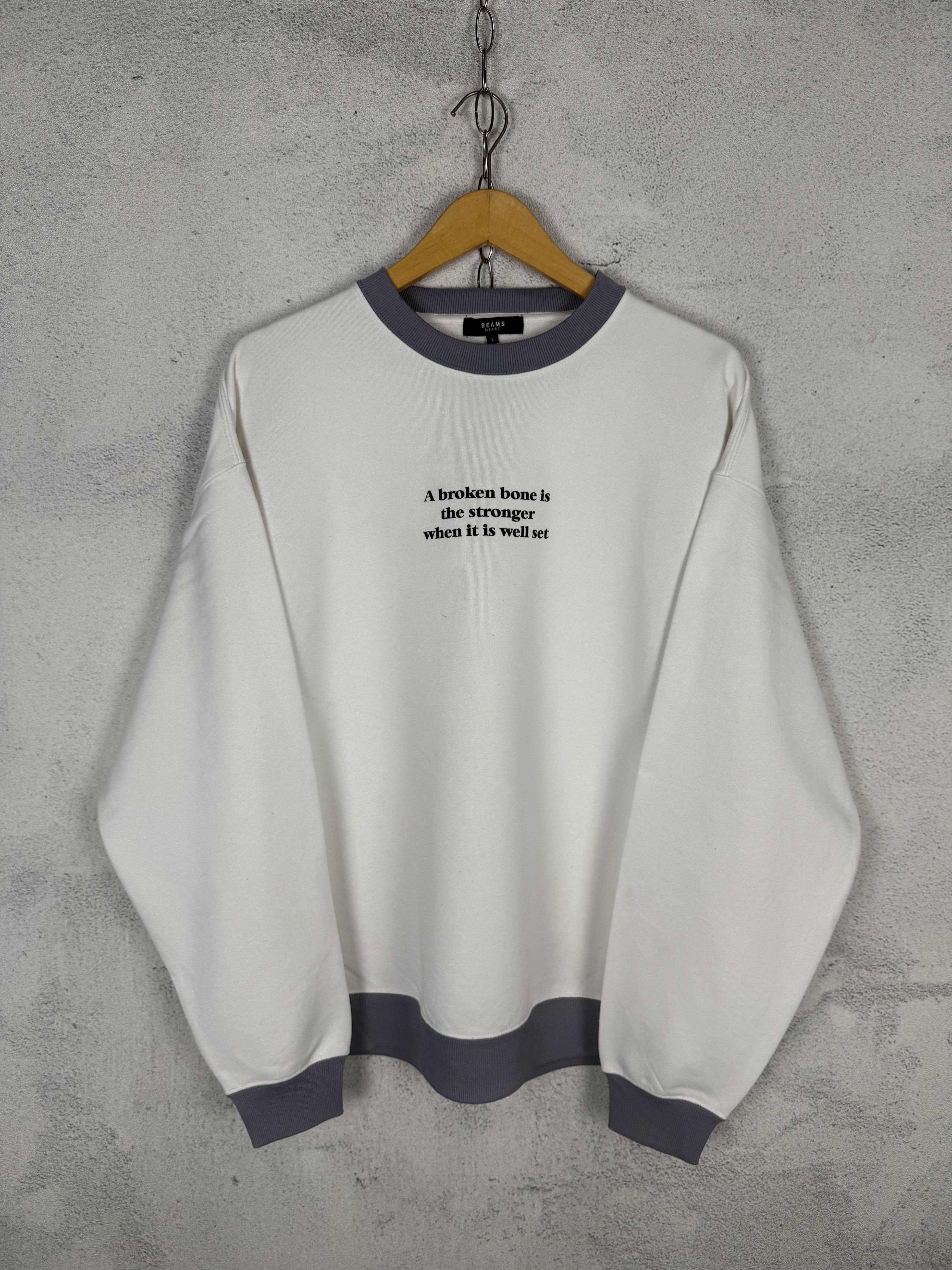 Beams Plus Beams Heart Sweatshirt Crewneck Size US L / EU 52-54 / 3 - 1 Thumbnail