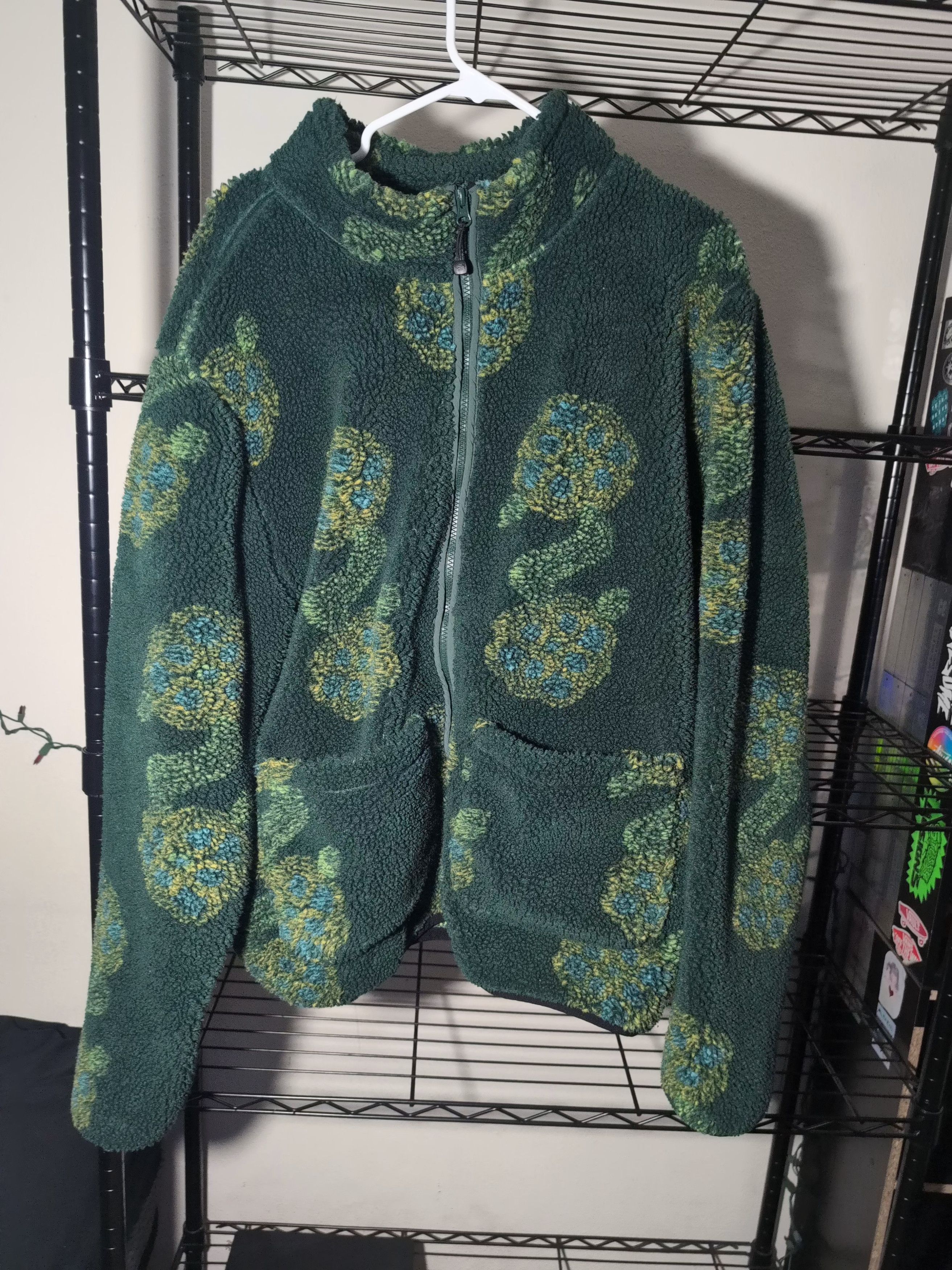 Stussy Mock Neck Fleece | Grailed