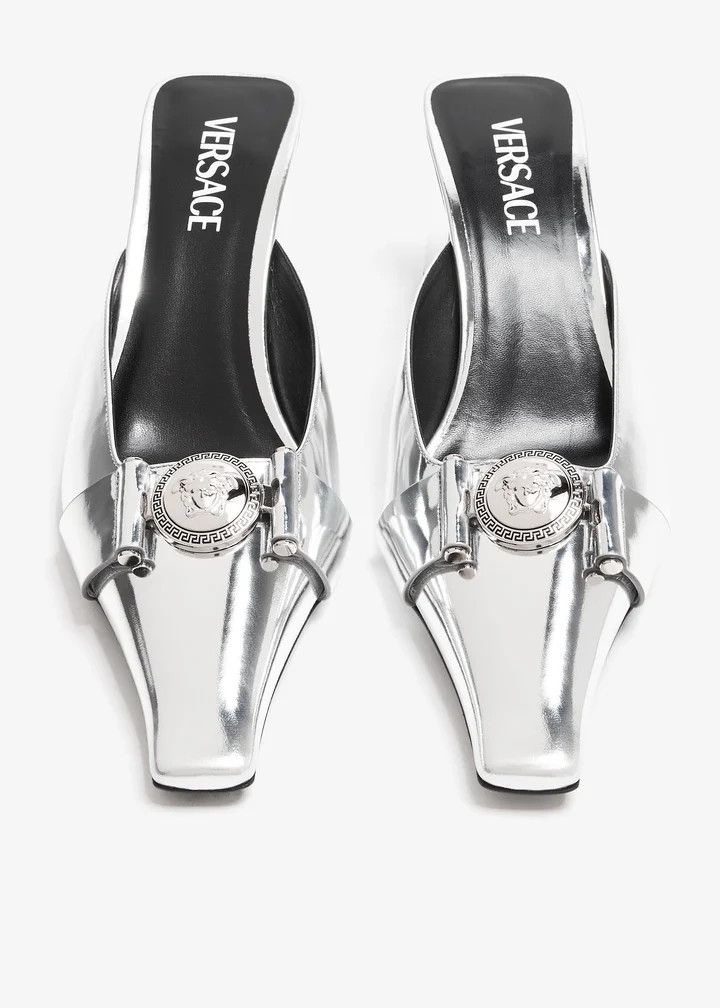 Versace o1y0226 Mules in Silver Size US 6 / IT 36 - 3 Thumbnail