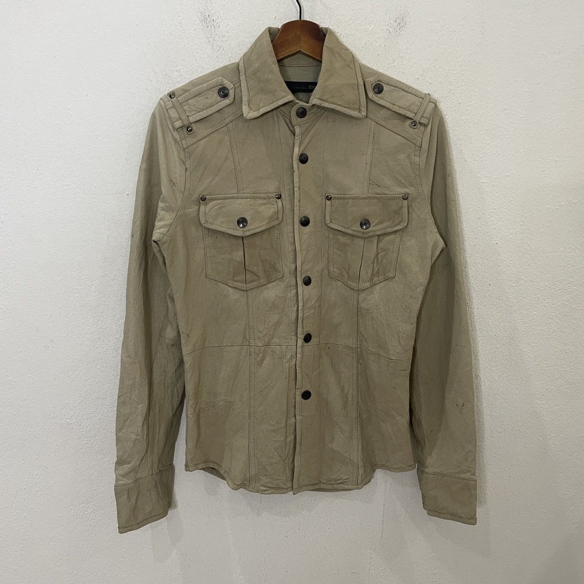 Schlussel Vintage Schlussel Leather Jacket Size M / US 6-8 / IT 42-44 - 1 Thumbnail