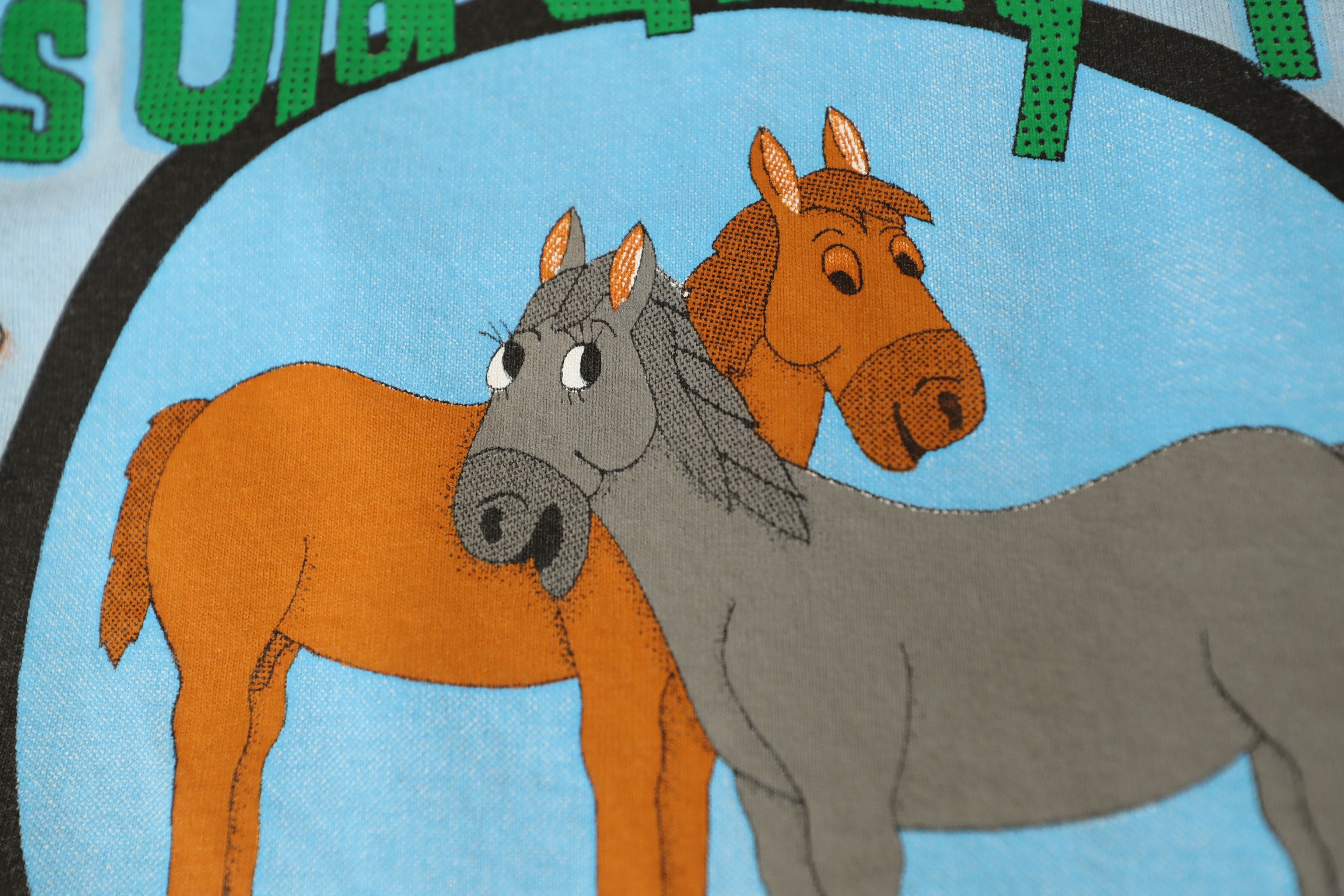 Vintage This Old Mare Vintage Single Stitch Tee (L) Size US L / EU 52-54 / 3 - 5 Thumbnail
