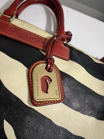 Dooney & Bourke Dooney & Bourke Zebra Print Handbag - Stylish and Functional Size ONE SIZE - 2 Thumbnail
