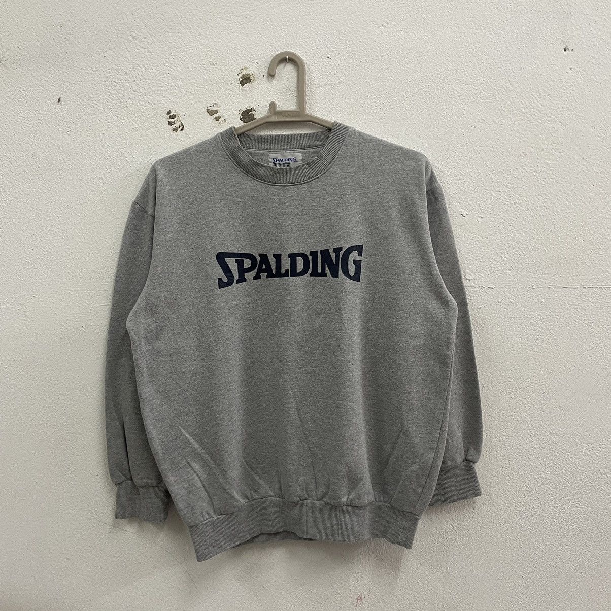 🔥Vintage Spalding Big Logo Sweatshirts