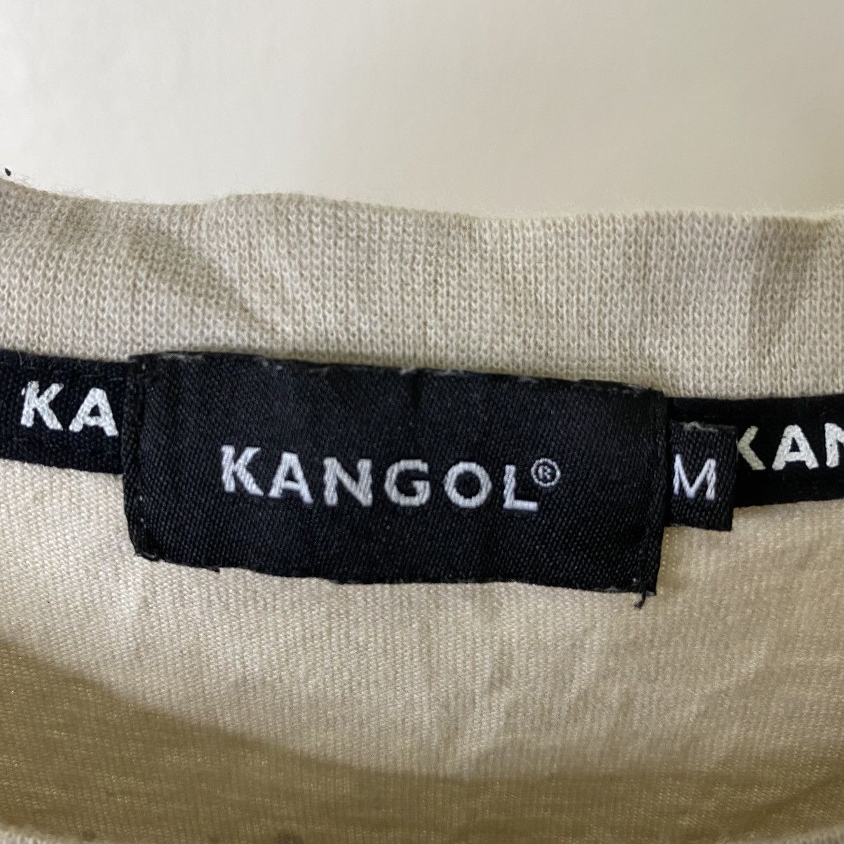 Kangol Y2K Kangol Back Box Logo T Shirt Size US L / EU 52-54 / 3 - 3 Thumbnail