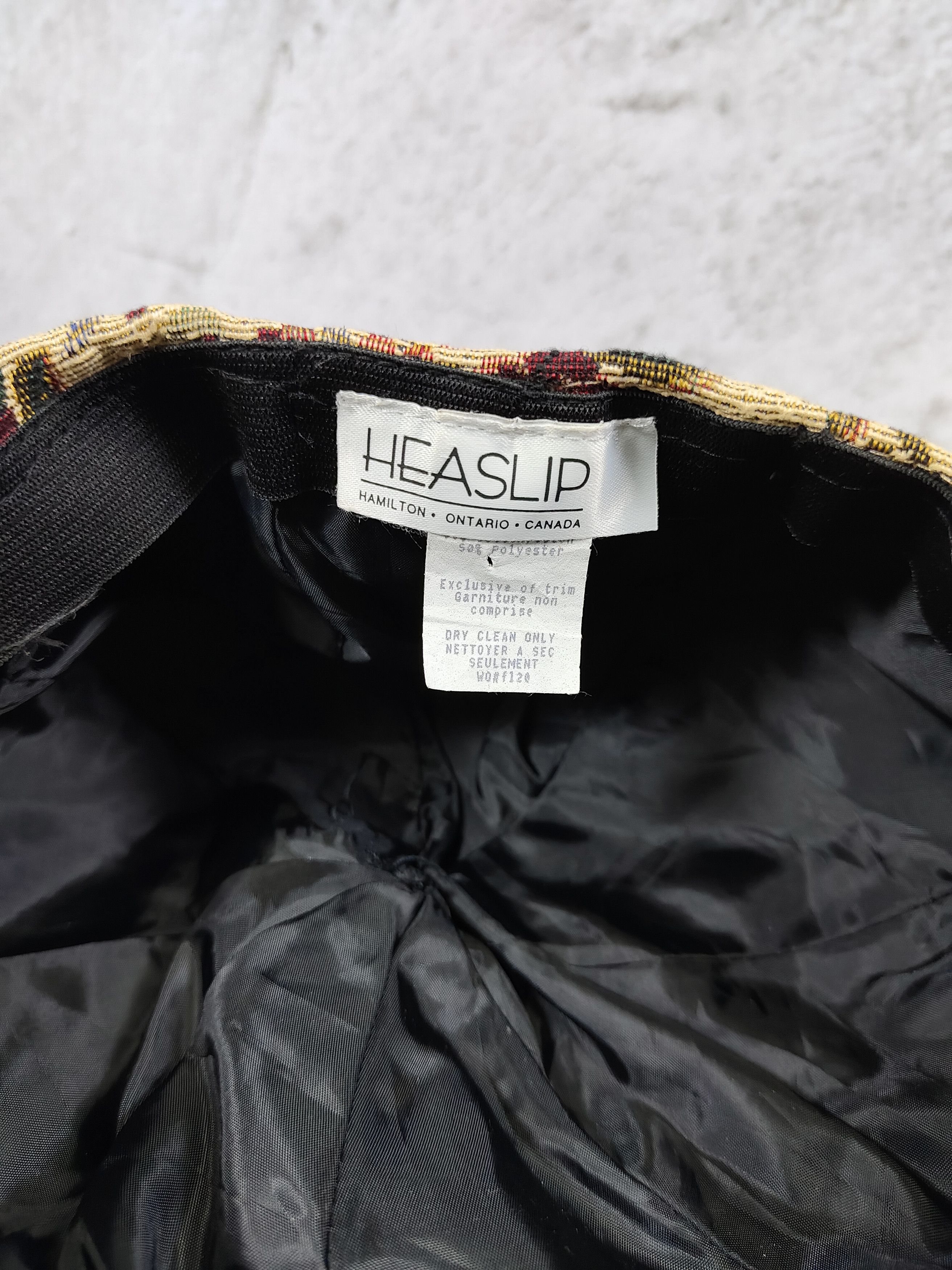 Vintage 2000s Heaslip🇨🇦 Classic Floral Baroque Jacquard Flat Cap Size ONE SIZE - 8 Thumbnail