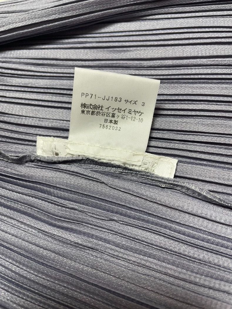 Issey Miyake Issey Miyake size:3 A vintage grey ribbon shirt Size XS / US 0-2 / IT 36-38 - 5 Thumbnail