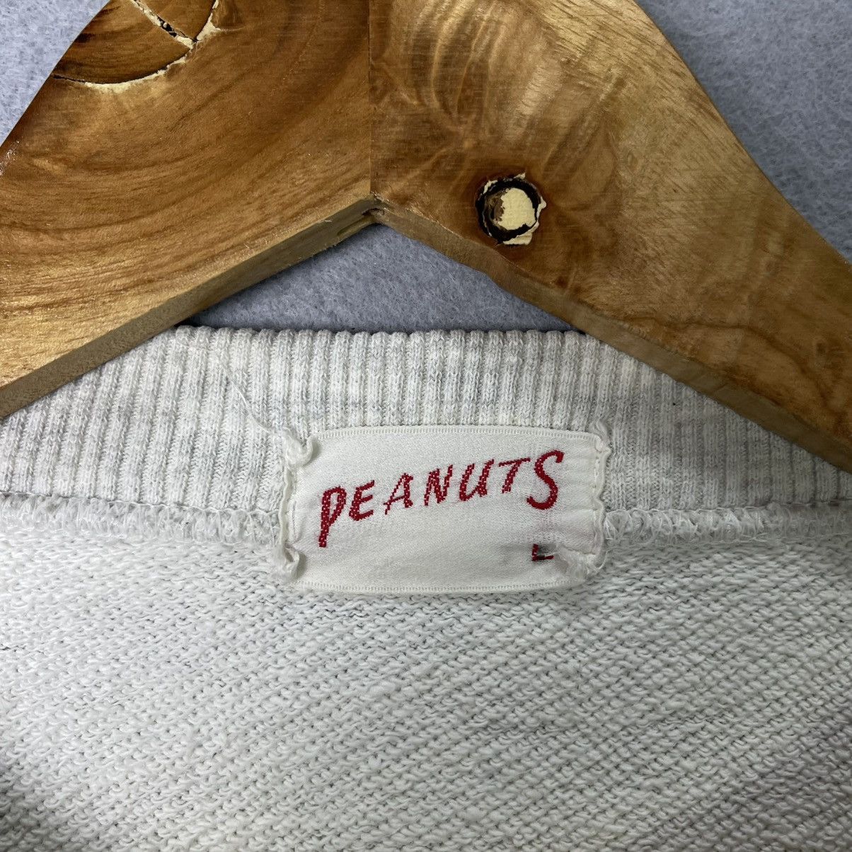 Peanuts Peanuts Snoopy Graphic Crewneck Sweatshirt – Grey (Size L) Size US L / EU 52-54 / 3 - 8 Thumbnail