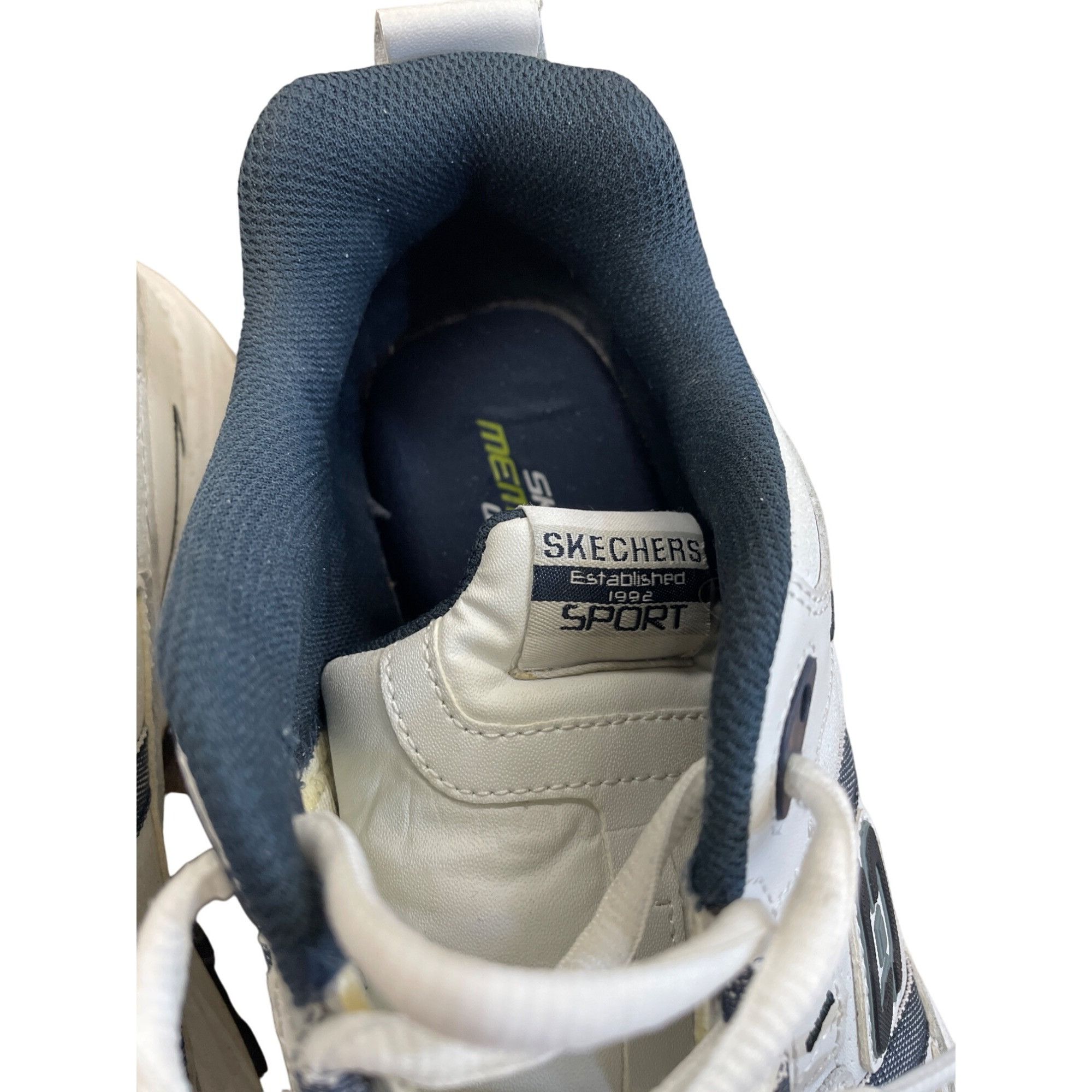 SKECHERS Skechers Sport 51242 Mens white blue sneakers shoes size 9.5 Size US 9.5 / EU 42-43 - 11 Thumbnail