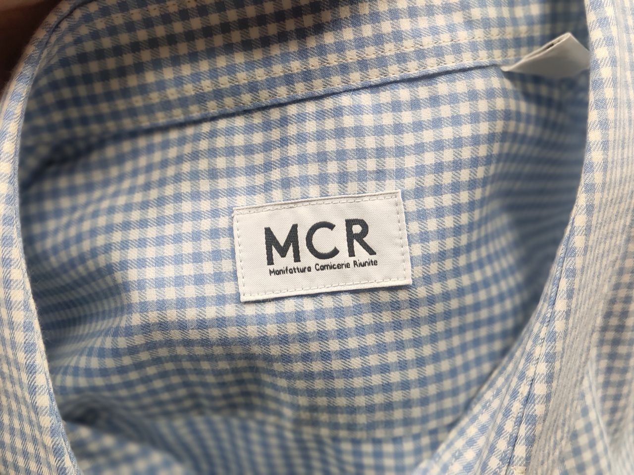 Other Manifattura Camicerie Riunite MCR long-sleeve check shirt Size L / US 10 / IT 46 - 11 Thumbnail