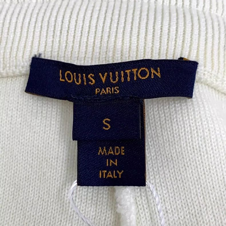 Louis Vuitton Louis Vuitton size s White wool striped drawstring sweatpan Size US 28 / EU 44 - 6 Thumbnail