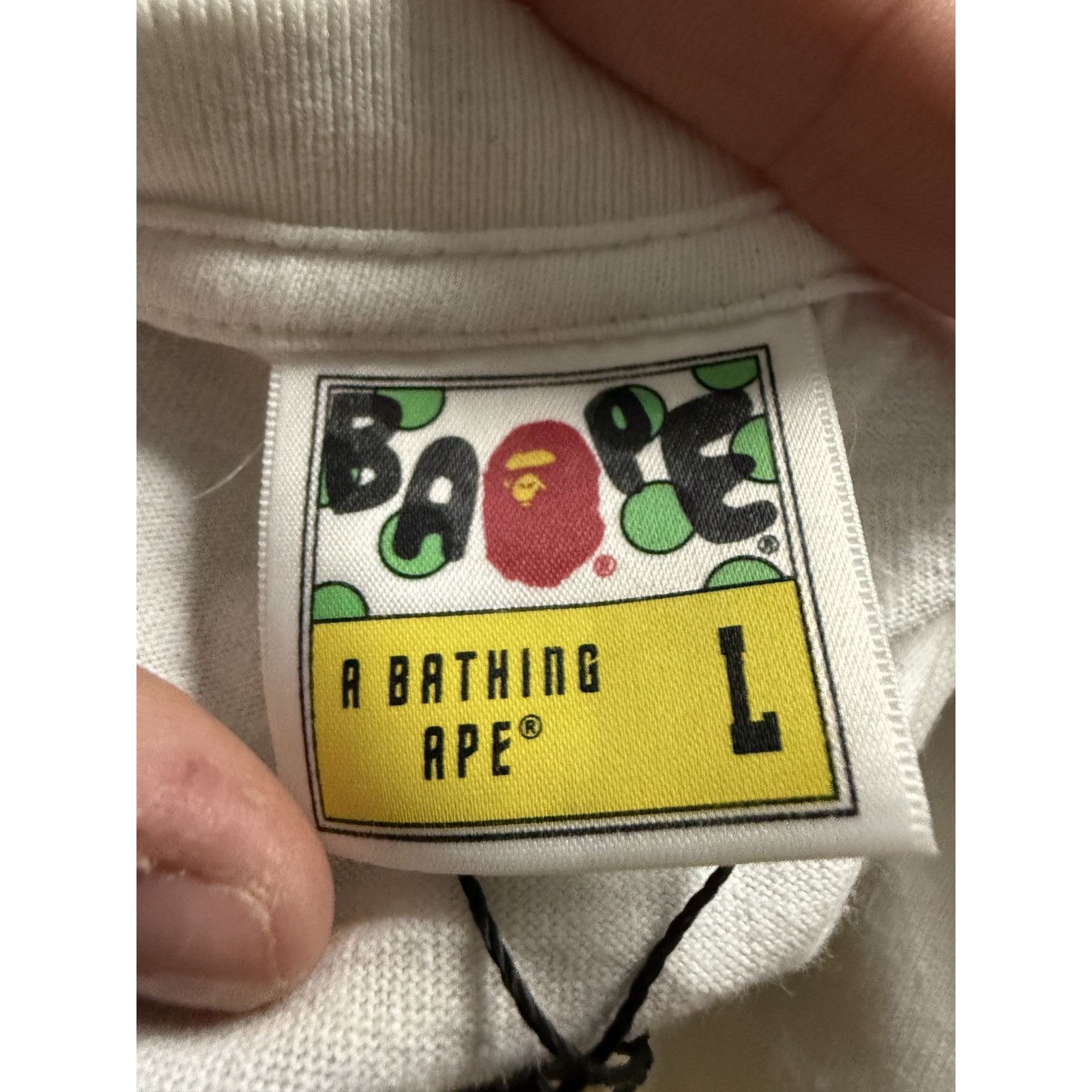 Bape Bape Ape Camo Tee Used Large Size US L / EU 52-54 / 3 - 2 Thumbnail