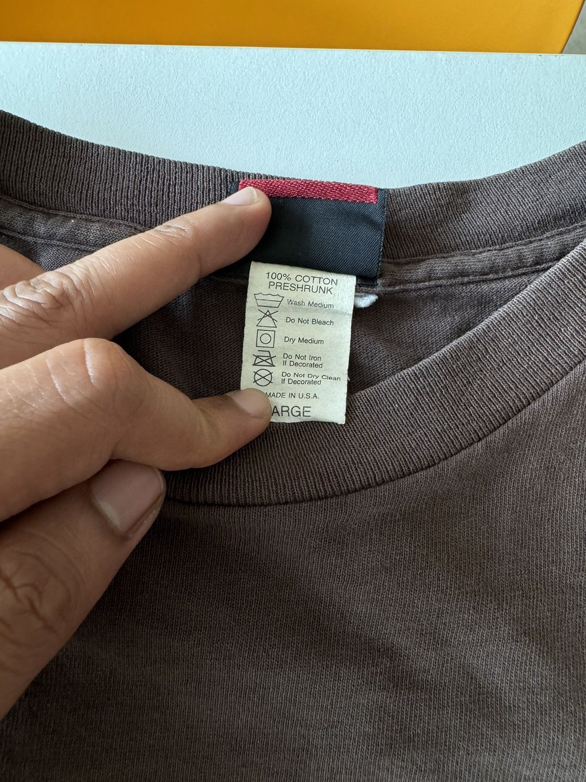 Ripcurl Vtg 90s Ripcurl Brown Single Stitch Tee Size US L / EU 52-54 / 3 - 7 Thumbnail